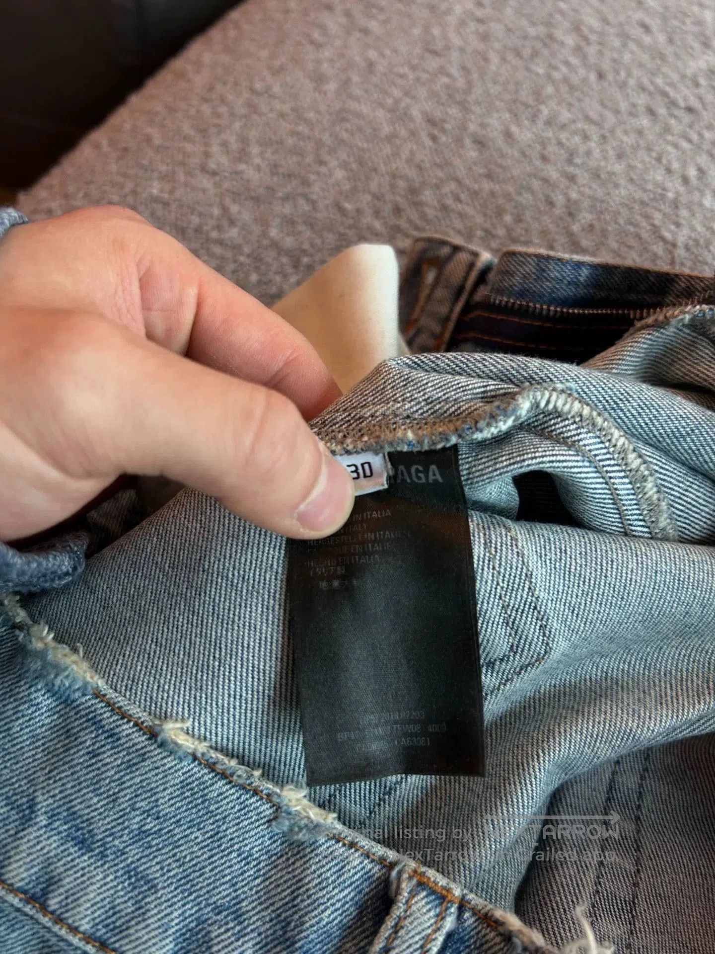 Balenciaga Balenciaga Flare Jeans Size 30. Size US 30 / EU 46 - 4 Thumbnail