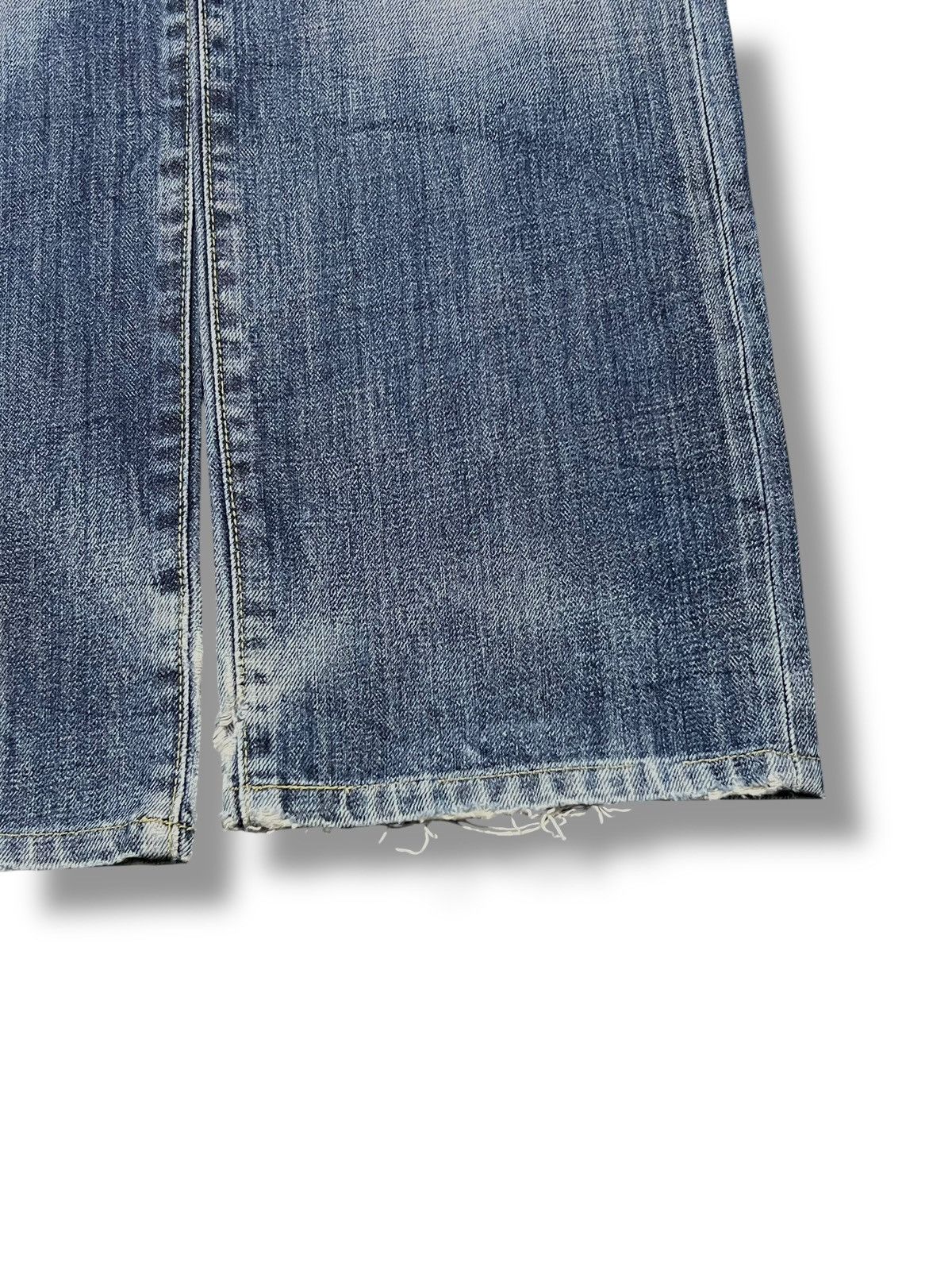 Uniqlo Loose Vintage Uniqlo S-002 Original Basic - Faded Wash Jeans Size US 32 / EU 48 - 7 Thumbnail