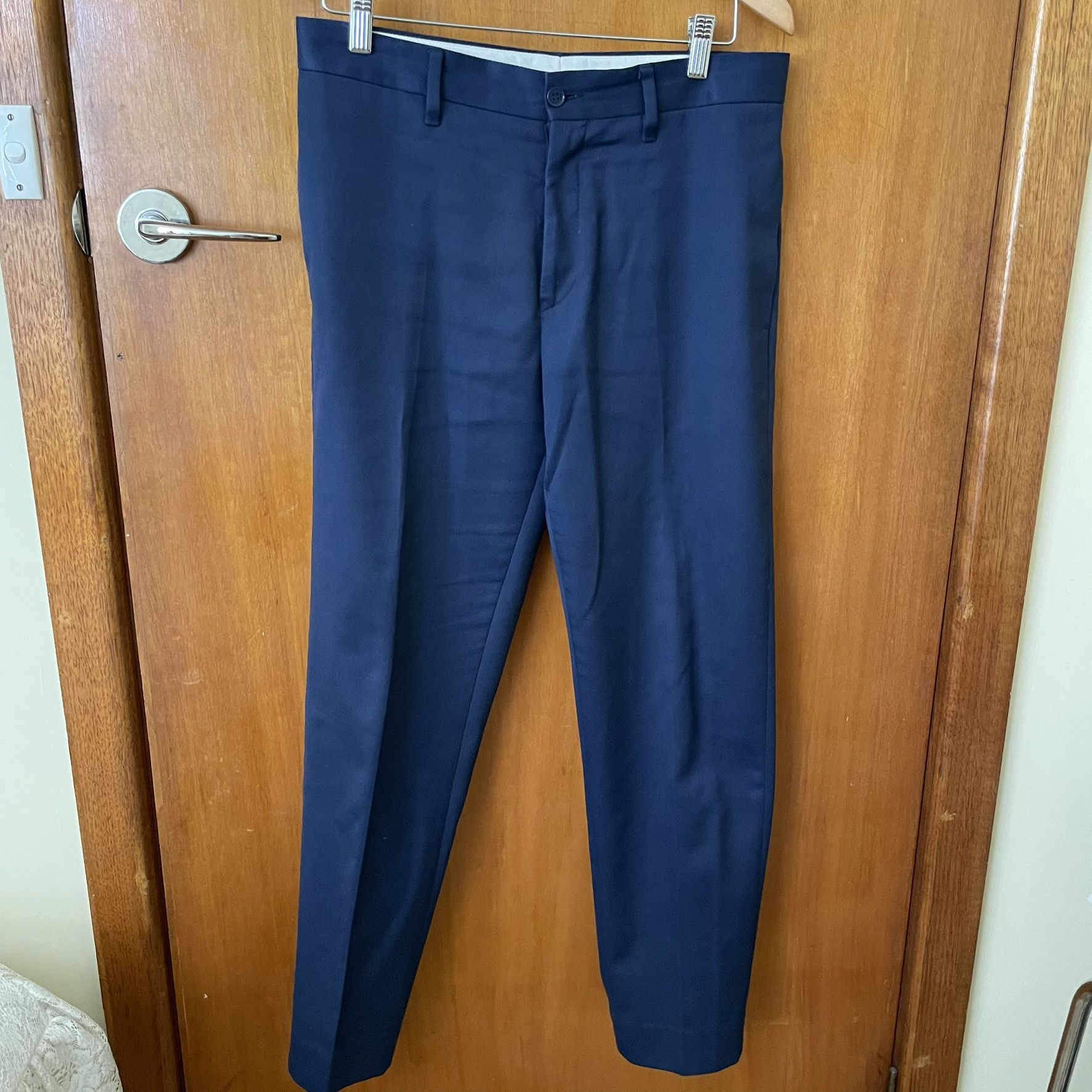 Polo Ralph Lauren Acne Studios Stan T Satin Trousers W31 Size 38R - 1 Thumbnail