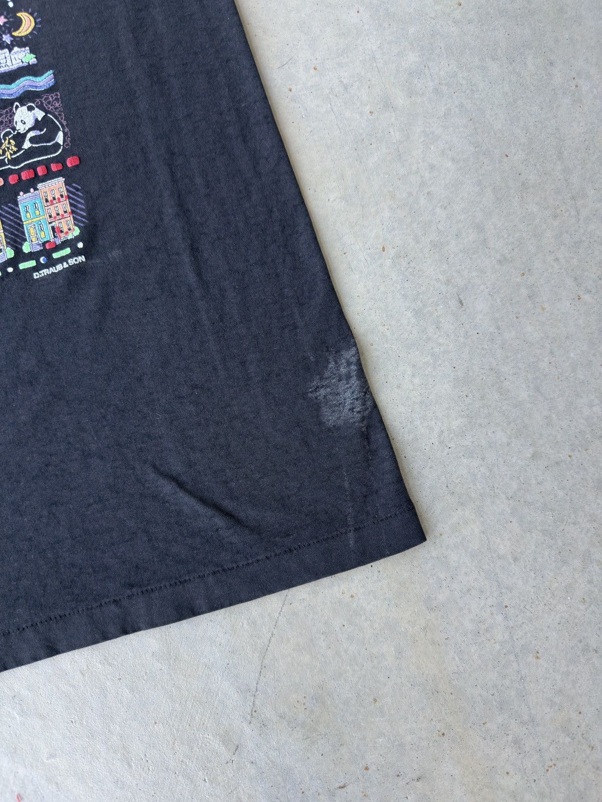 Vintage Vintage 1980s Washington DC Art T Shirt Size US XL / EU 56 / 4 - 6 Thumbnail