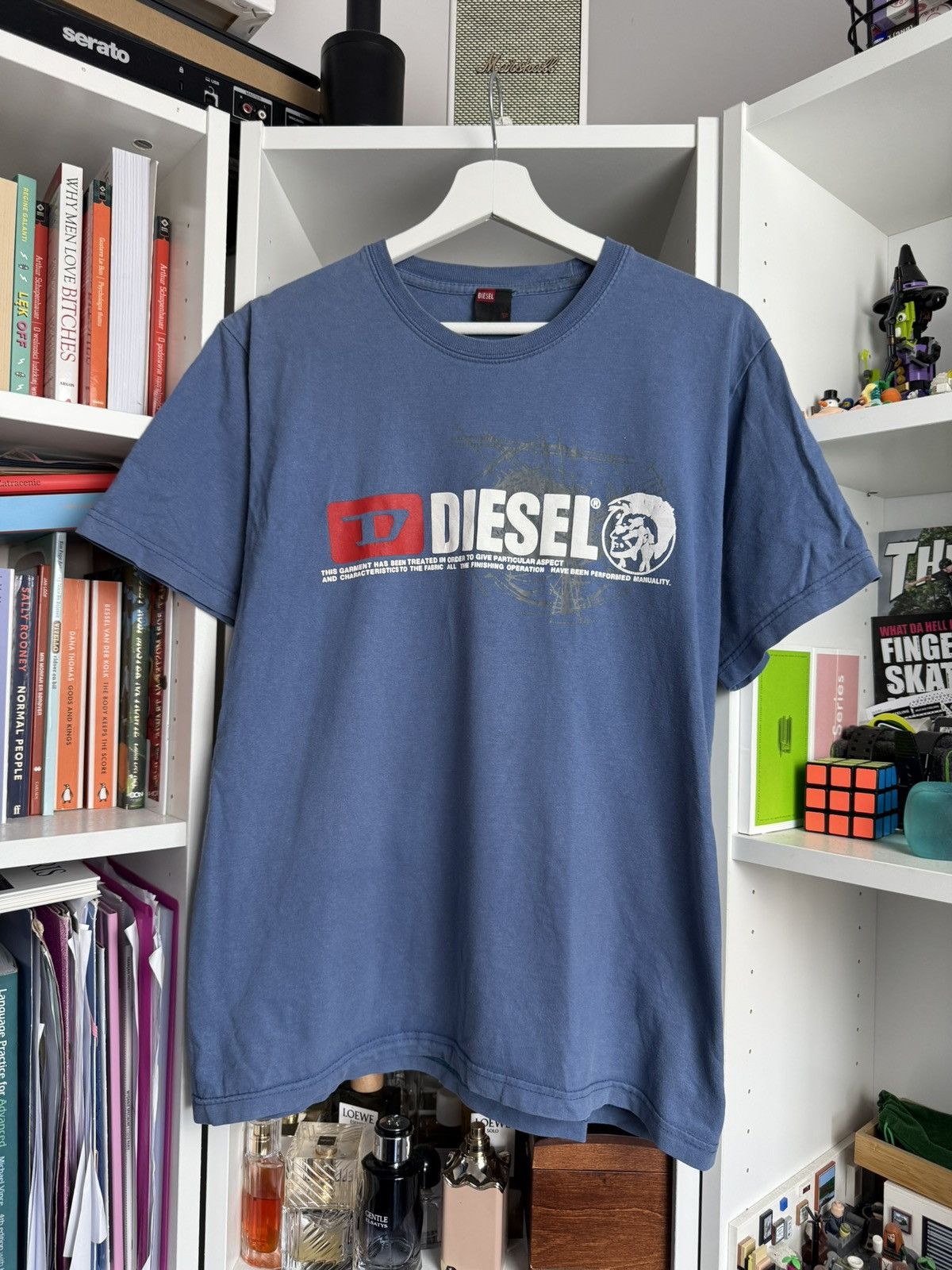 Diesel VIntage y2k Diesel big logo t-shirt M archive avantgarde 00s Size US M / EU 48-50 / 2 - 1 Thumbnail