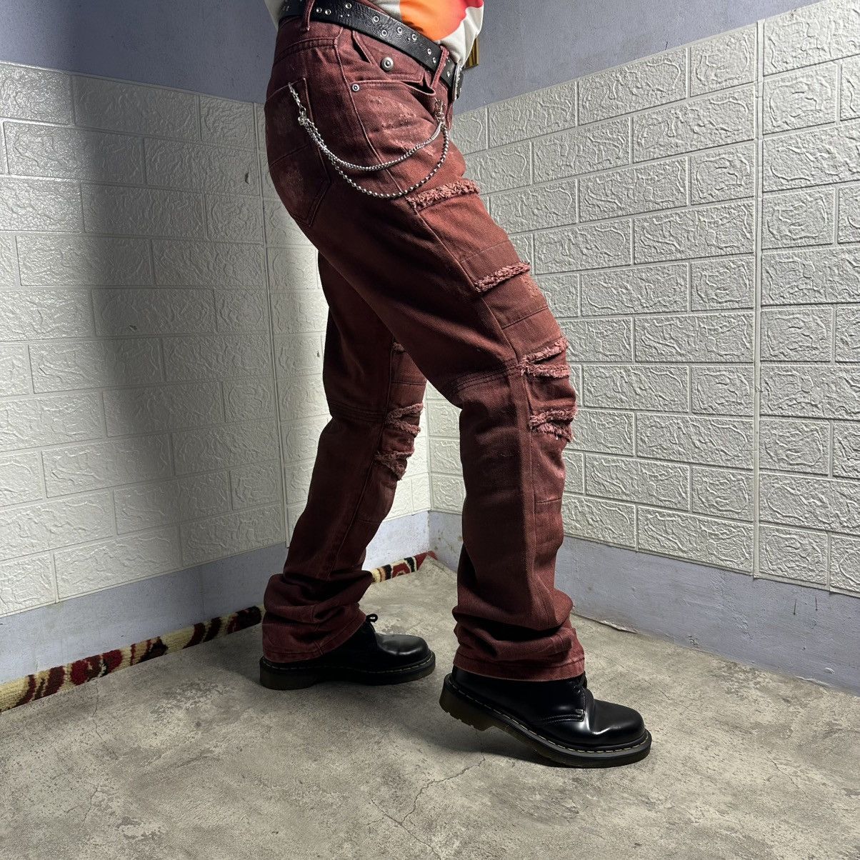 Japanese Brand Semantic Design Destressed Jeans Size US 30 / EU 46 - 6 Thumbnail