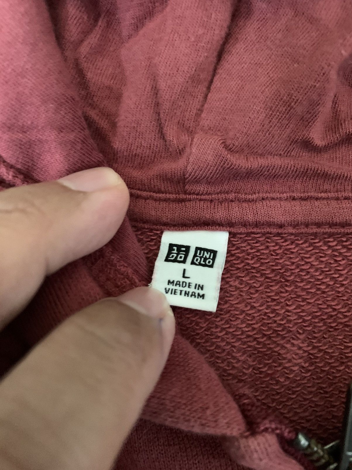 Uniqlo LAST DROP#UniQlo Plain Zipper Hoodie Size US S / EU 44-46 / 1 - 3 Thumbnail