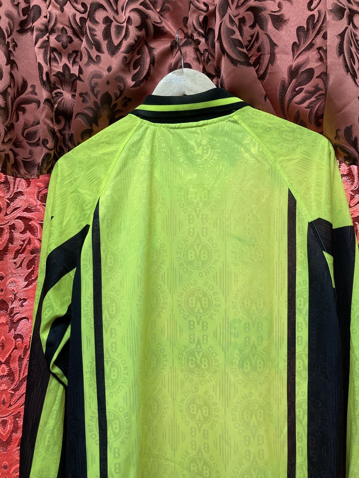 Nike BORRUSIA DORTMUND RARE 96 Nike Jersey long sleeve Size US M / EU 48-50 / 2 - 12 Thumbnail