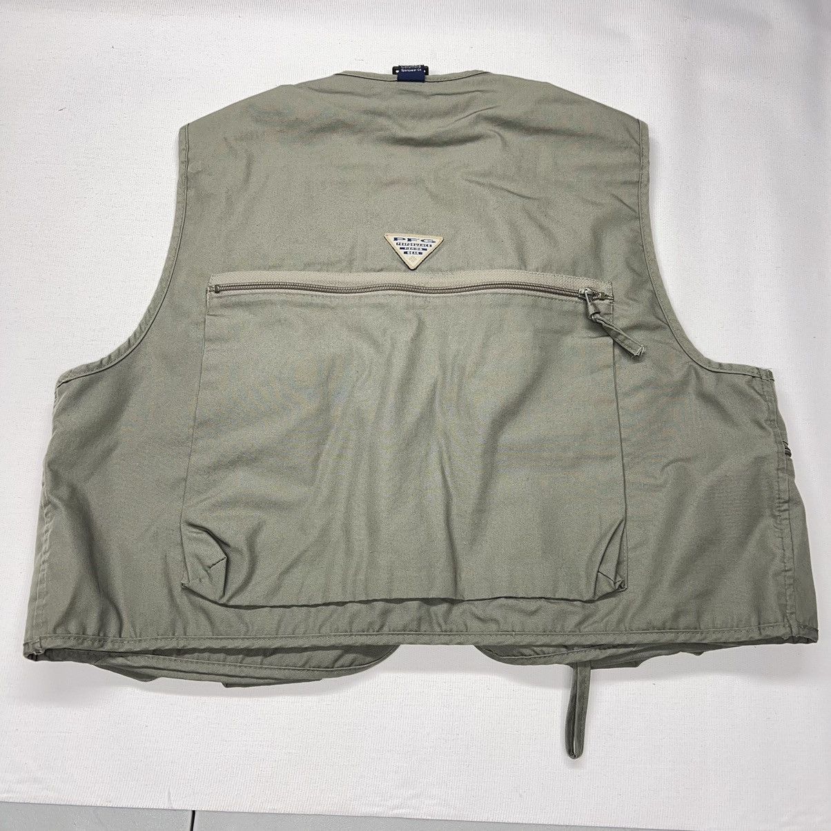Columbia × Vintage VTG Columbia Fishing Vest Green PFG Pocket Outdoor Hunting Size US XL / EU 56 / 4 - 13 Thumbnail