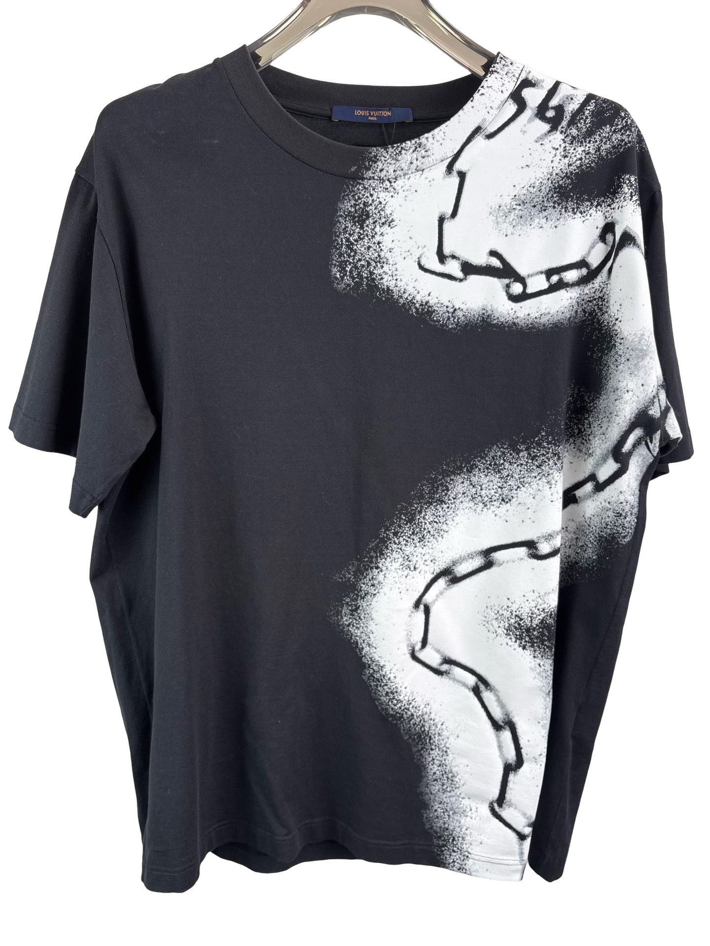 Louis Vuitton Louis Vuitton Chain Print T-Shirt XL Size US XL / EU 56 / 4 - 1 Thumbnail