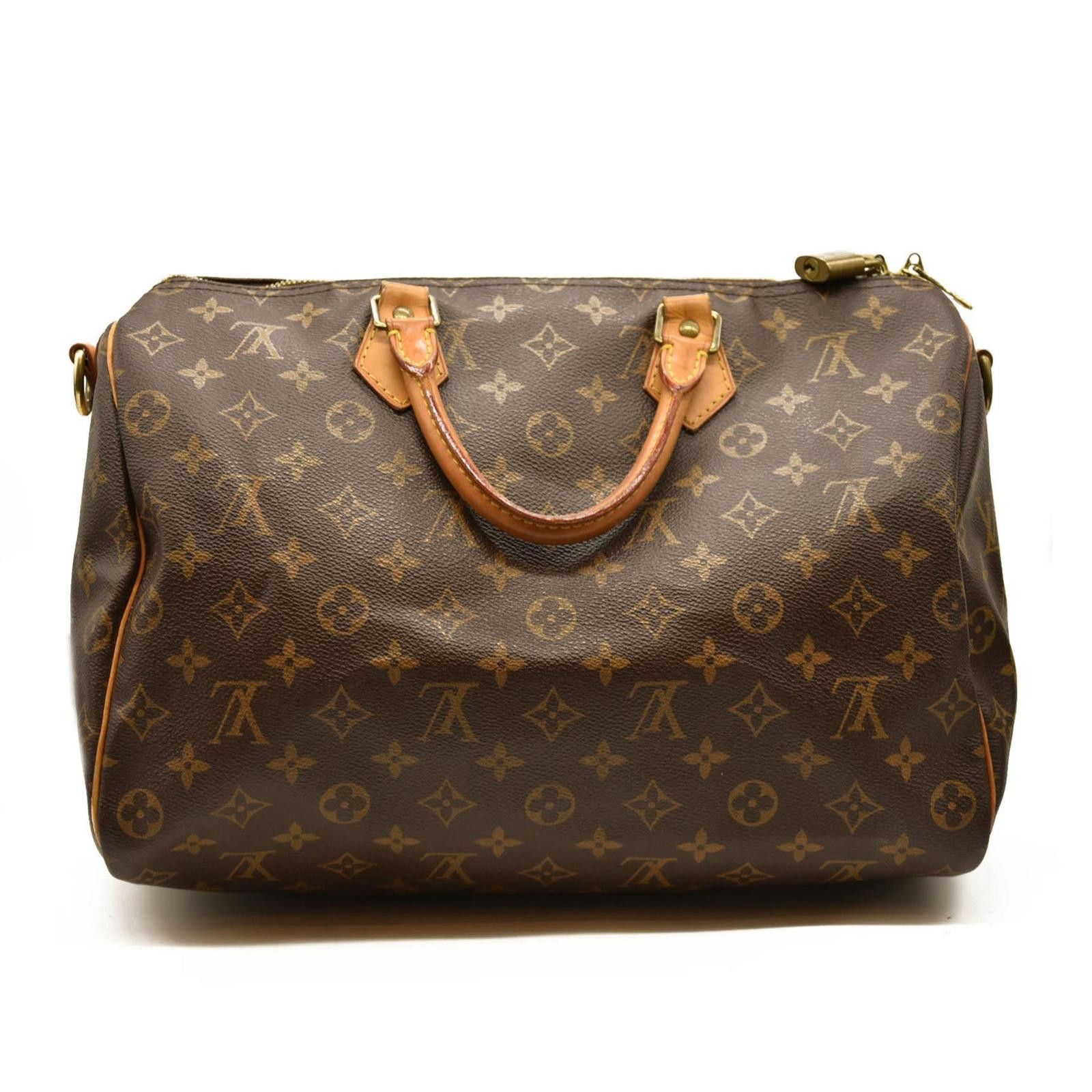 Louis Vuitton Louis Vuitton Monogram Speedy Bandouliere 35 DU1111 Size ONE SIZE - 6 Thumbnail