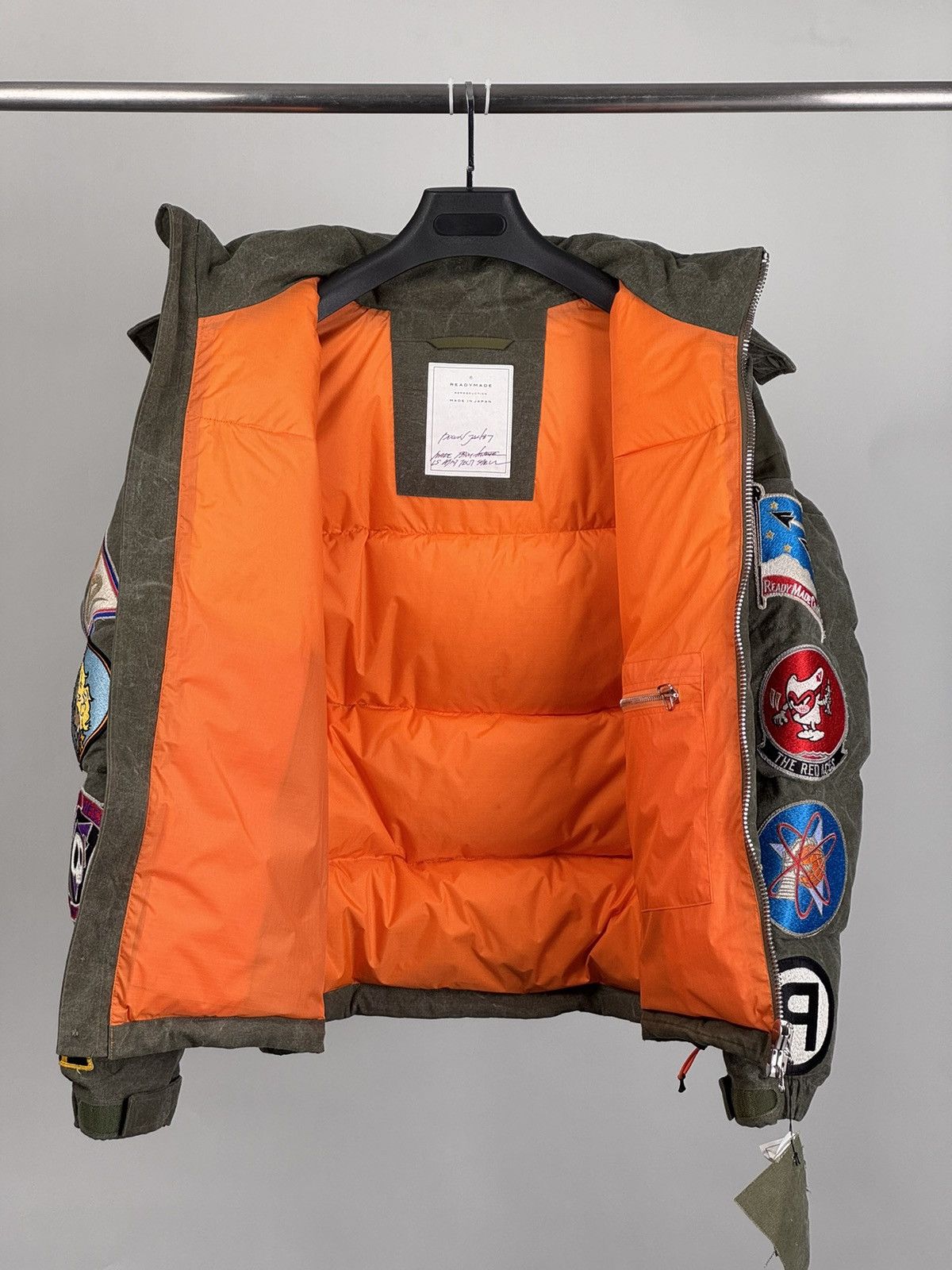 READYMADE Rare*Brand New Patches Work Down Jacket READYMADE Size US S / EU 44-46 / 1 - 21 Thumbnail