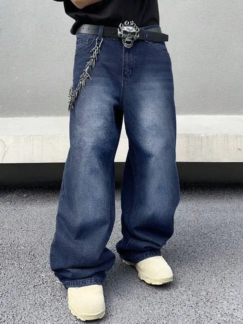 Jean Kuriyama x Mami Washed Baggy Denim Jeans Skate Size US 32 / EU 48 - 5 Thumbnail