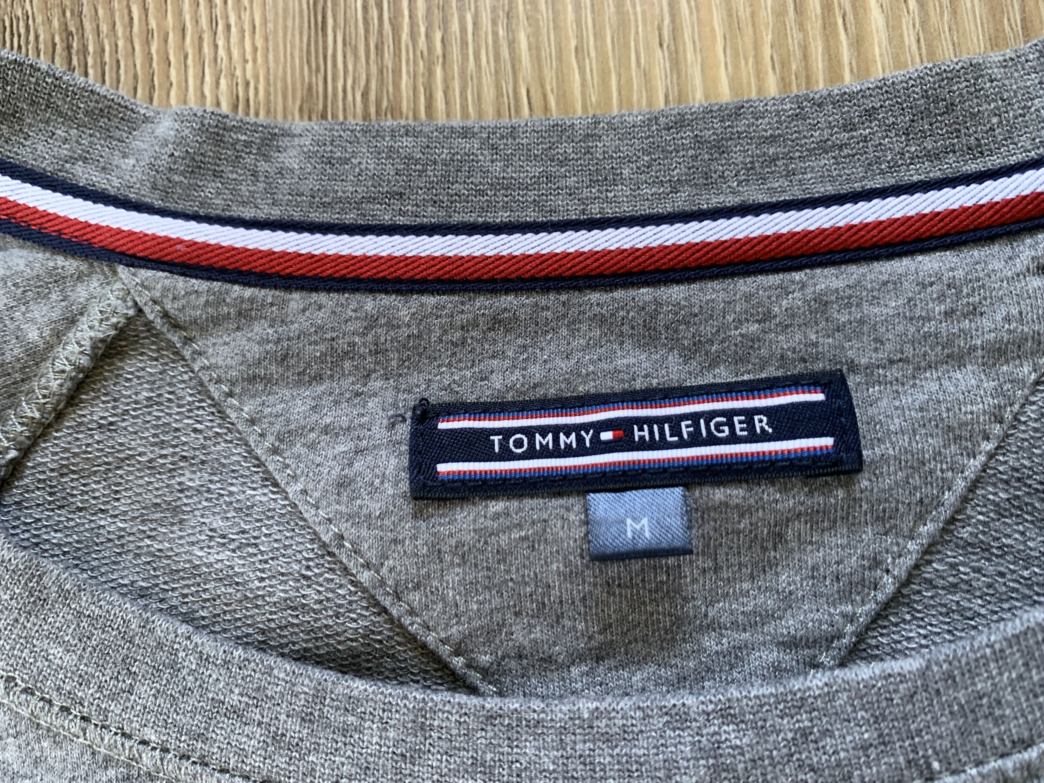 Designer × Tommy Hilfiger Tommy Hilfiger Grey Cotton Sweatshirt Size US M / EU 48-50 / 2 - 5 Thumbnail