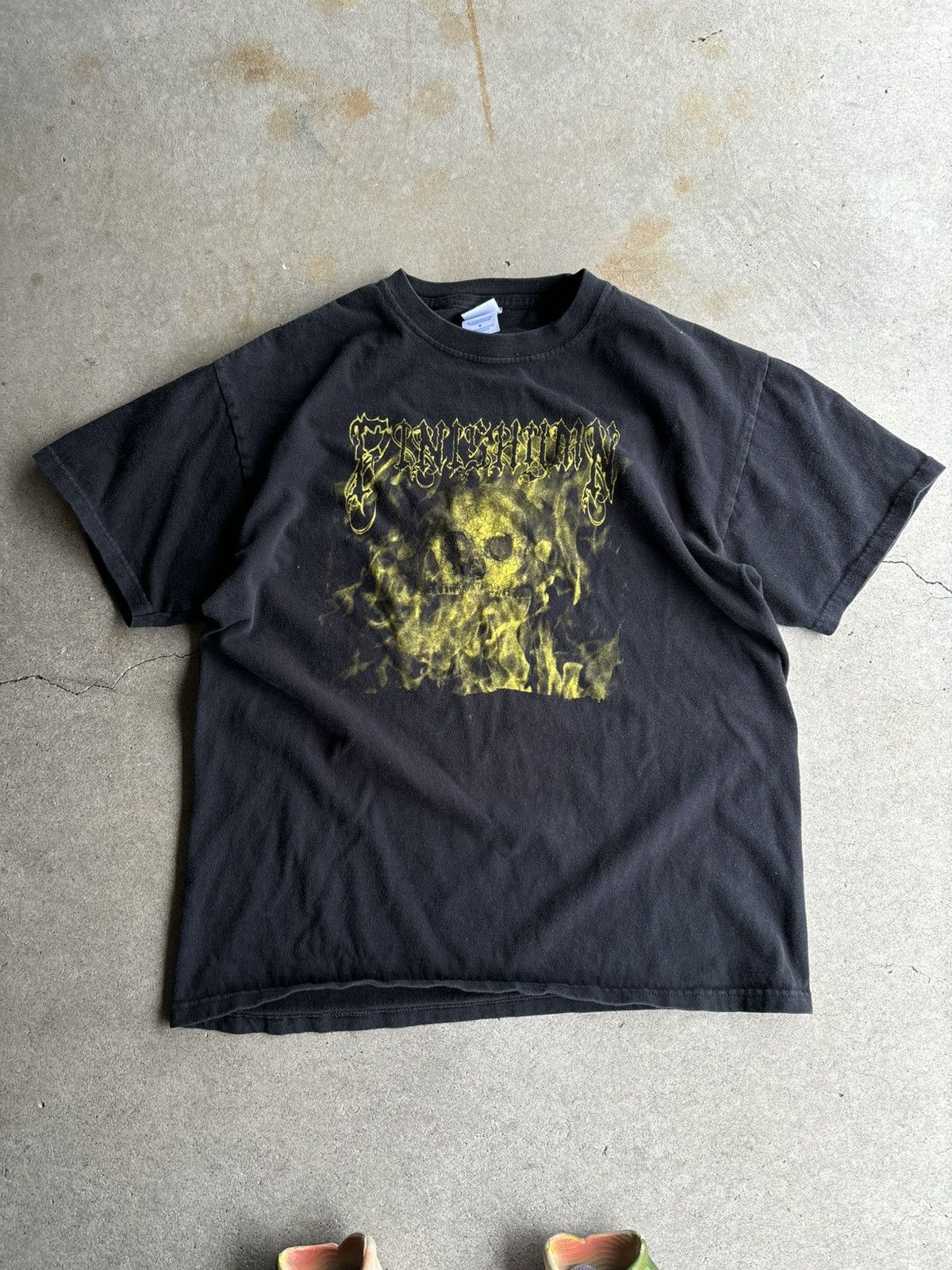 Band Tees × Vintage Crazy 90s Grunge Metal Band Cradle Style Boxy Tee Size US M / EU 48-50 / 2 - 1 Thumbnail