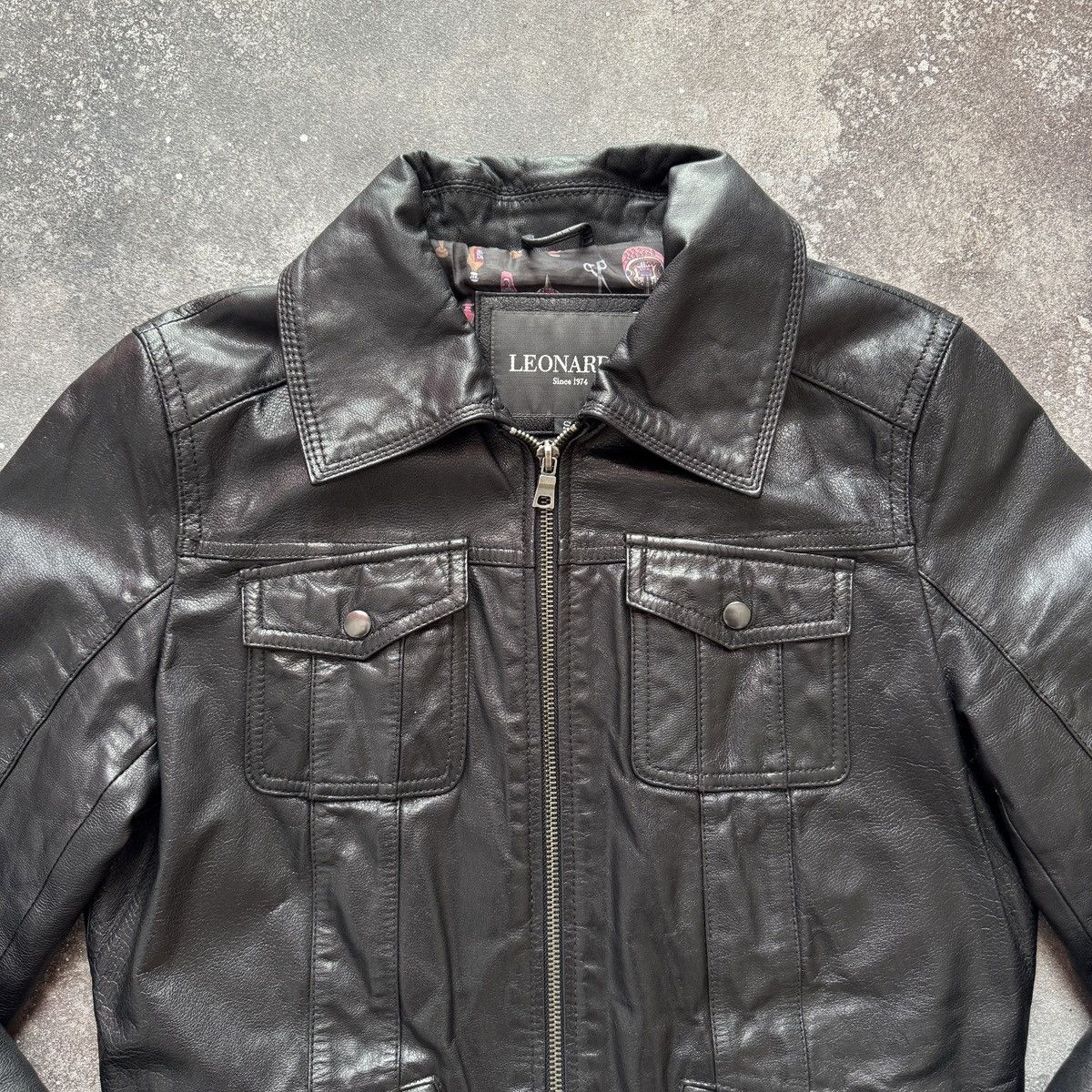 If Six Was Nine Avant Garde Vintage Y2K Multi-pocket Leather Bomber Jacket Size S / US 4 / IT 40 - 6 Thumbnail