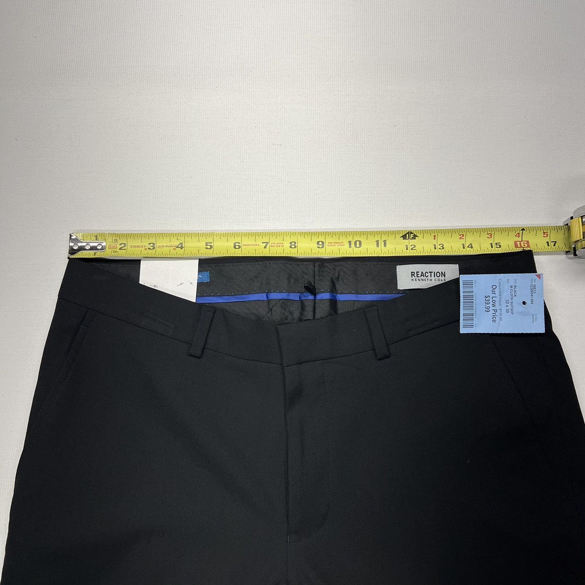 Kenneth Cole Kenneth Cole Reaction Suit Pants Black Techni-Cole Separate Size US 32 / EU 48 - 15 Thumbnail