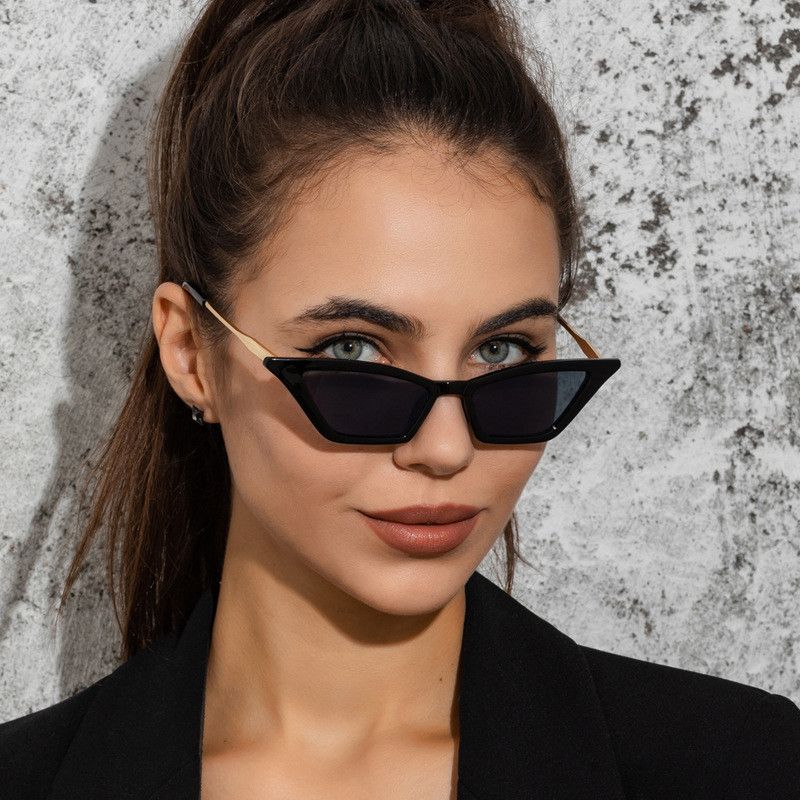 VIBE Hip-hop Street ins style custom avant-garde sunglasses Size ONE SIZE - 3 Thumbnail