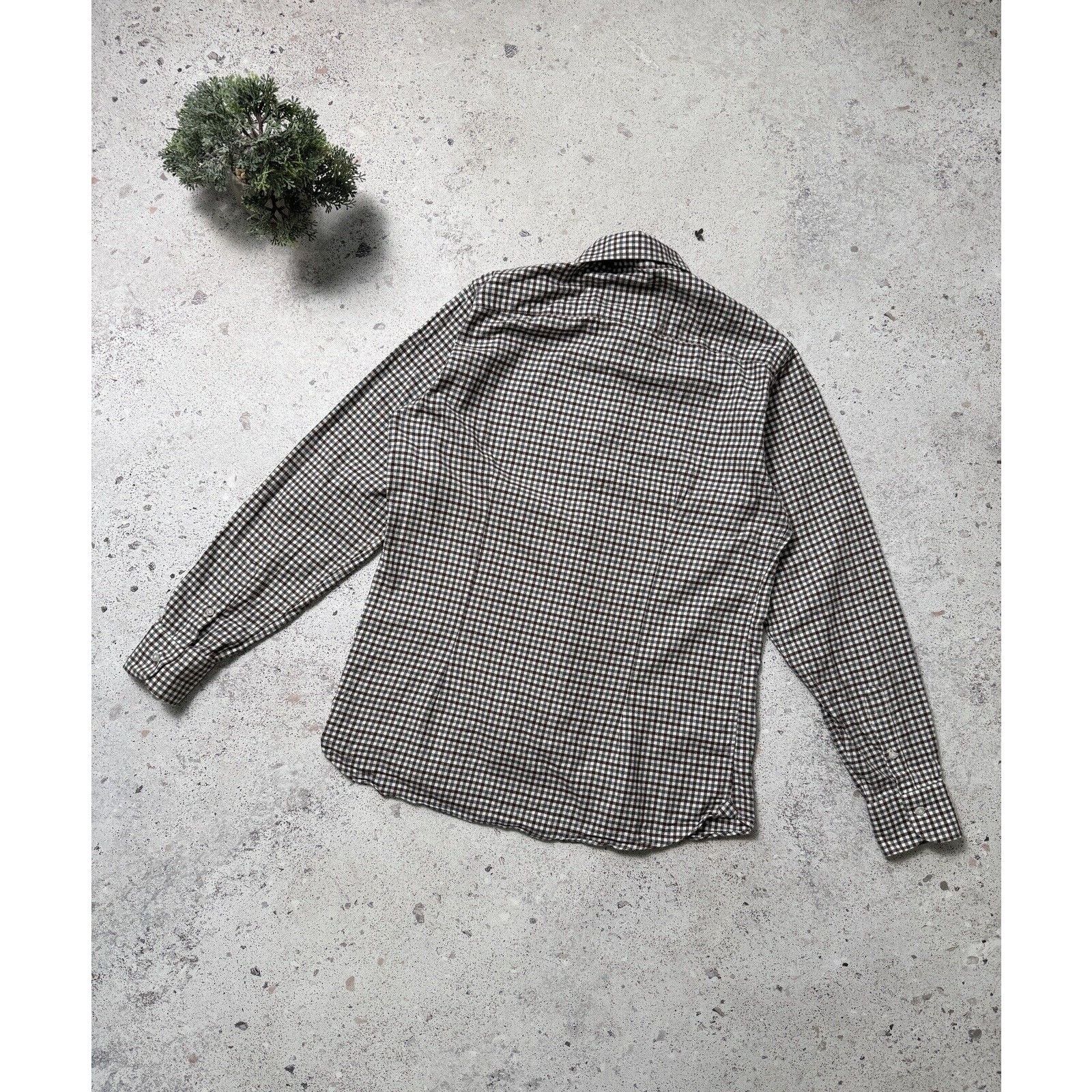 Designer Pina Parma Grandi & Rubinelli Check Shirt Size 41/16 Size US L / EU 52-54 / 3 - 11 Thumbnail