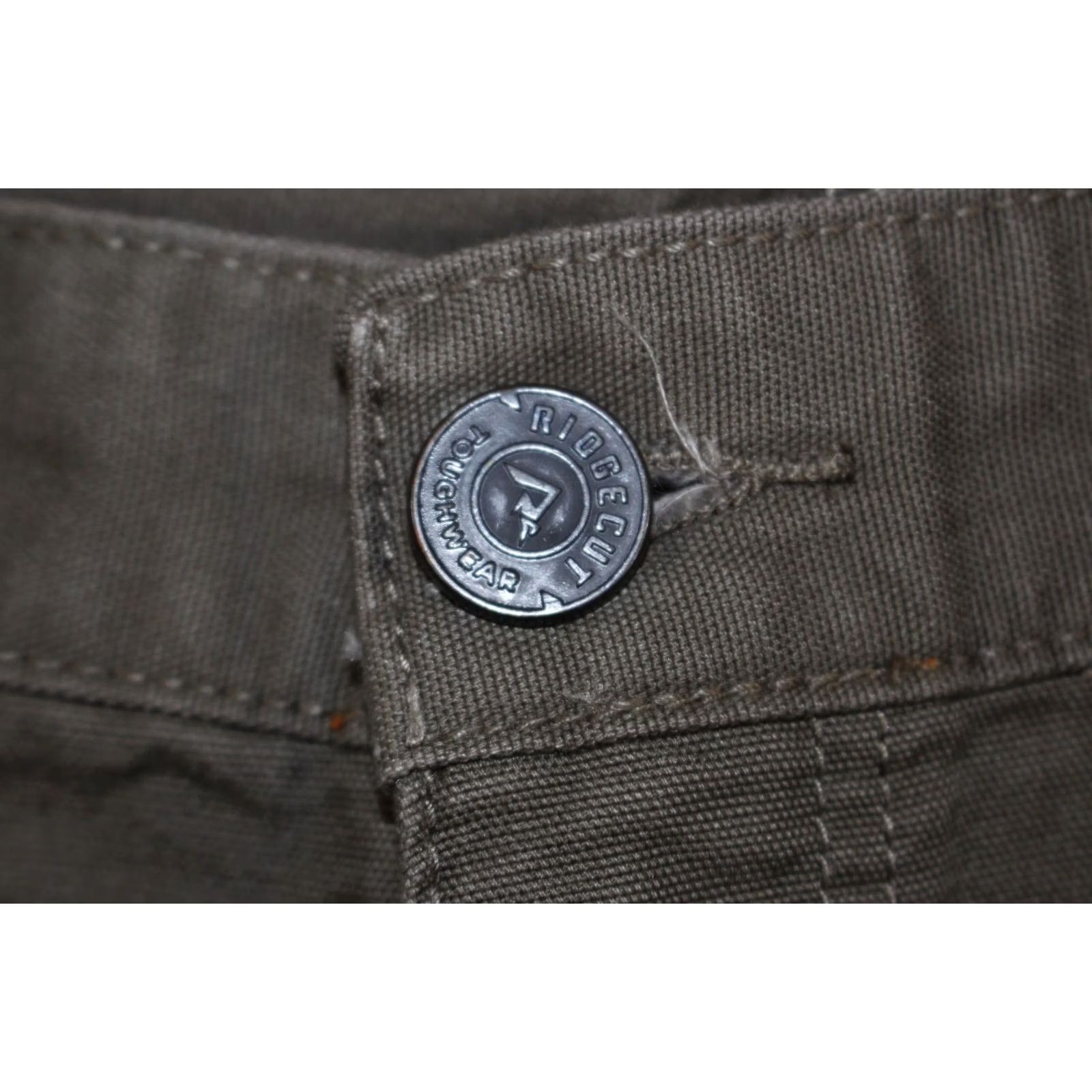Vintage Ridgecut Toughwear Pants Men's 42x31 Carpenter Canvas Work Brown Size US 42 / EU 58 - 4 Thumbnail