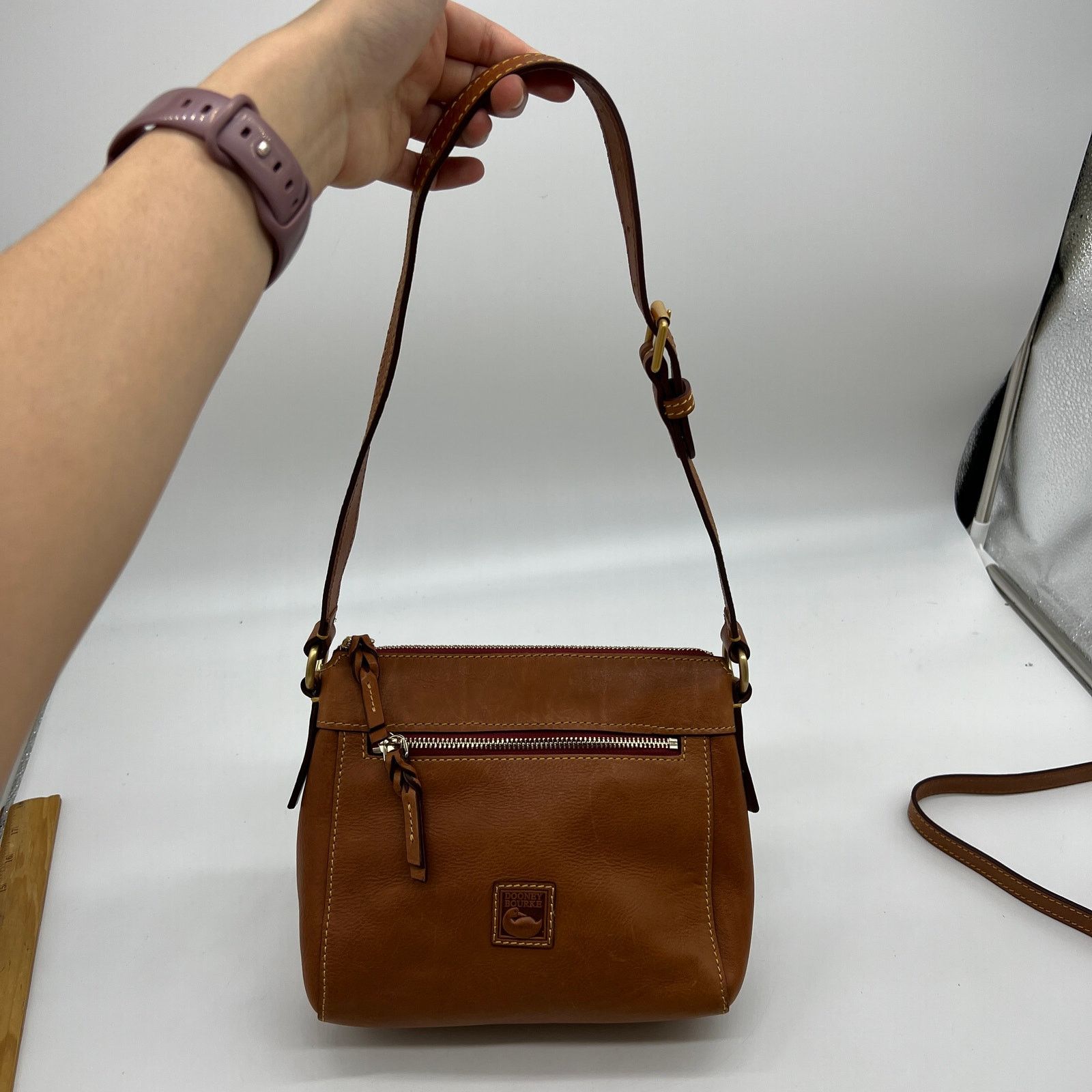 Dooney & Bourke Dooney & Bourke Florentine Leather Allison Size ONE SIZE - 6 Thumbnail