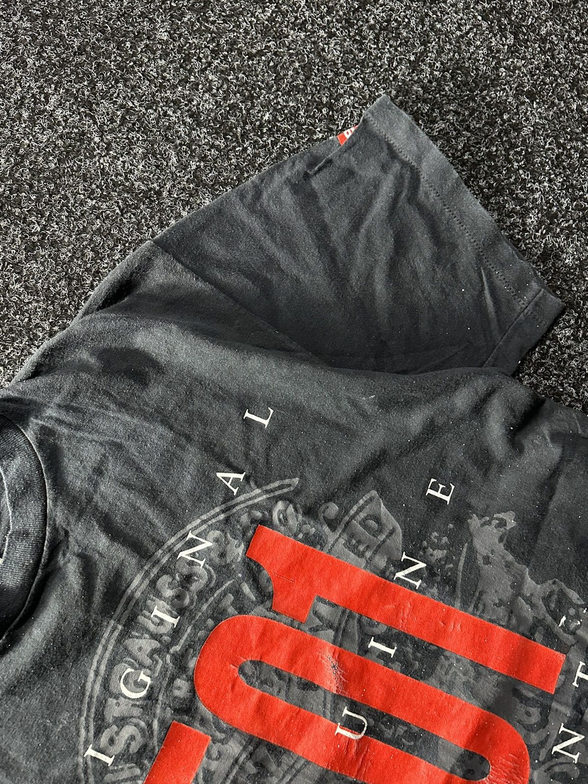 Levi's × Vintage 🚨VINTAGE LEVI’S 501 archive TEE BIG LOGO 90s painting distr Size US XL / EU 56 / 4 - 4 Thumbnail