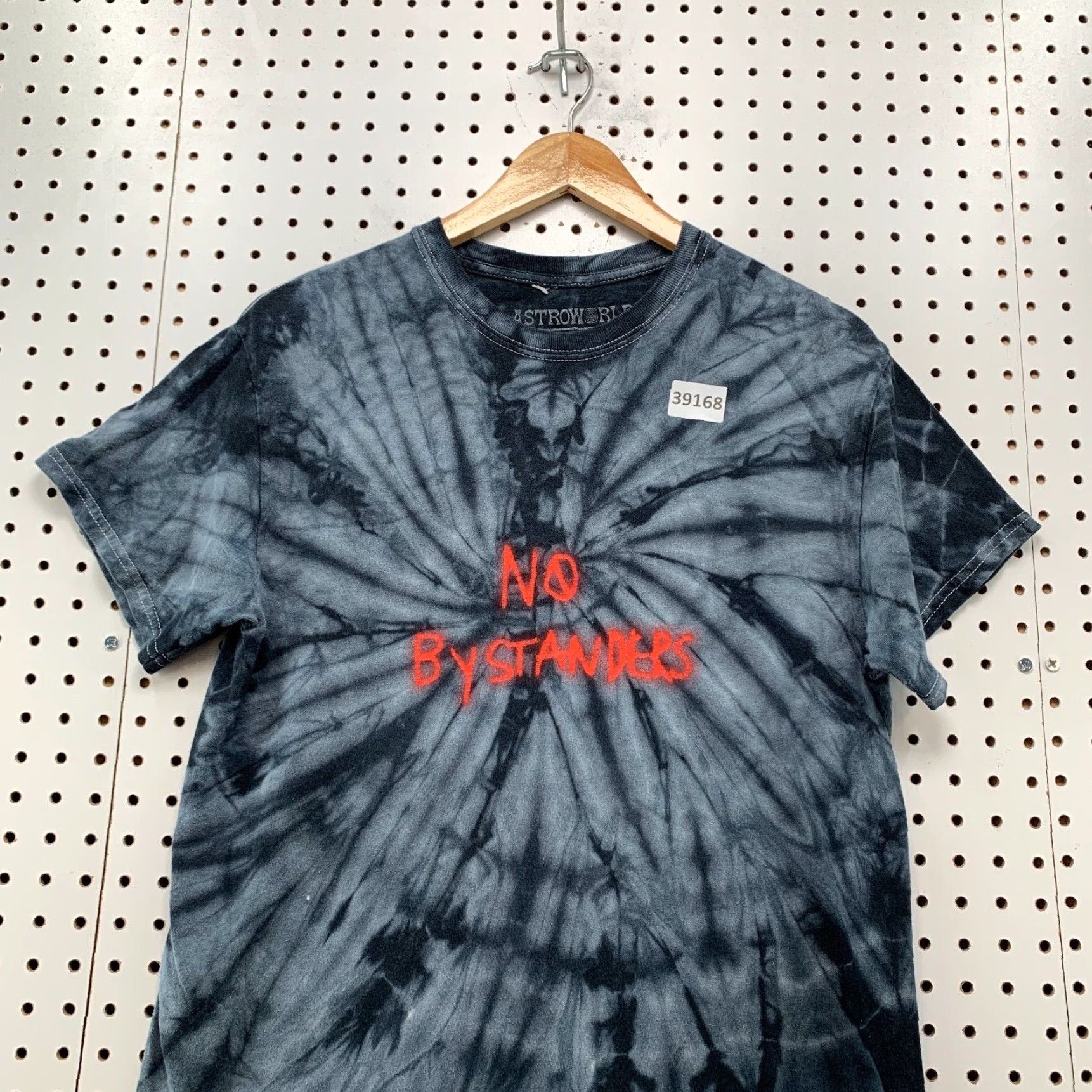 Travis Scott Travis Scott Astro World T-Shirt Mens Small Crew Neck Black Tie Dye 90s Hip Hop RAP Band Concert Merch Mens Size US S / EU 44-46 / 1 - 6 Thumbnail