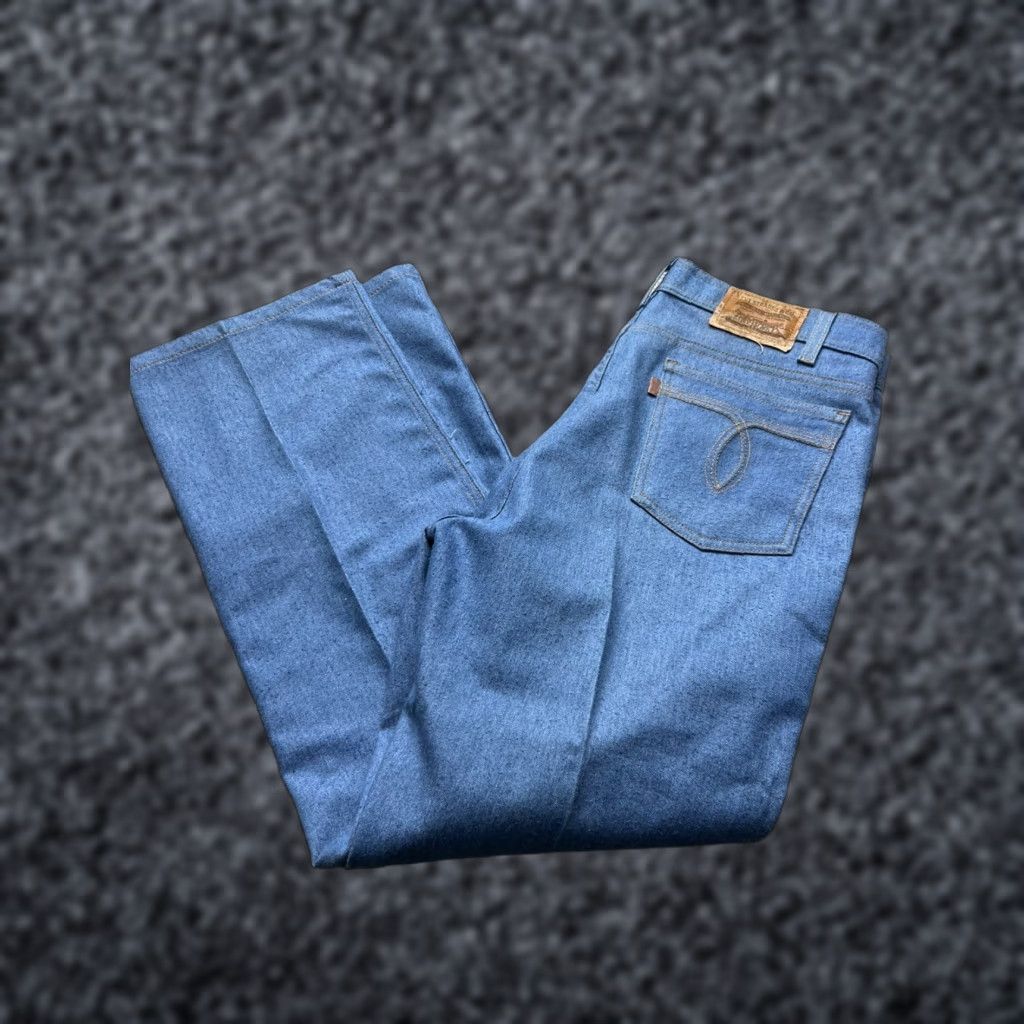 Levi's VINTAGE Levi's Jeans Men 36x29 Blue Mid Rise 90s Zip Up Denim 517 Classic Straight Pants Mens Size US 36 / EU 52 - 1 Thumbnail