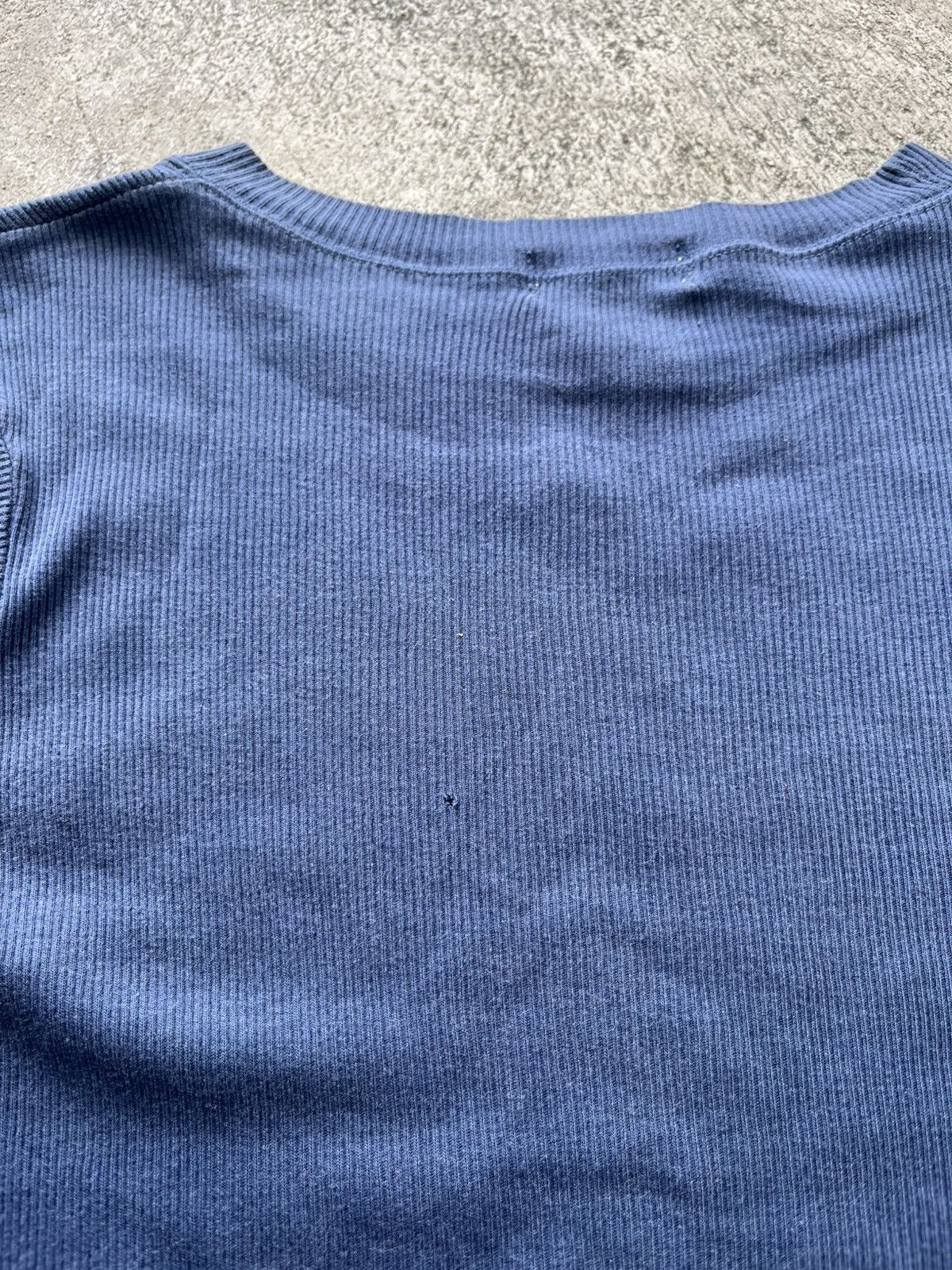 Helmut Lang Vintage Helmut Lang // Navy Short Sleeve Tees Size US S / EU 44-46 / 1 - 4 Thumbnail