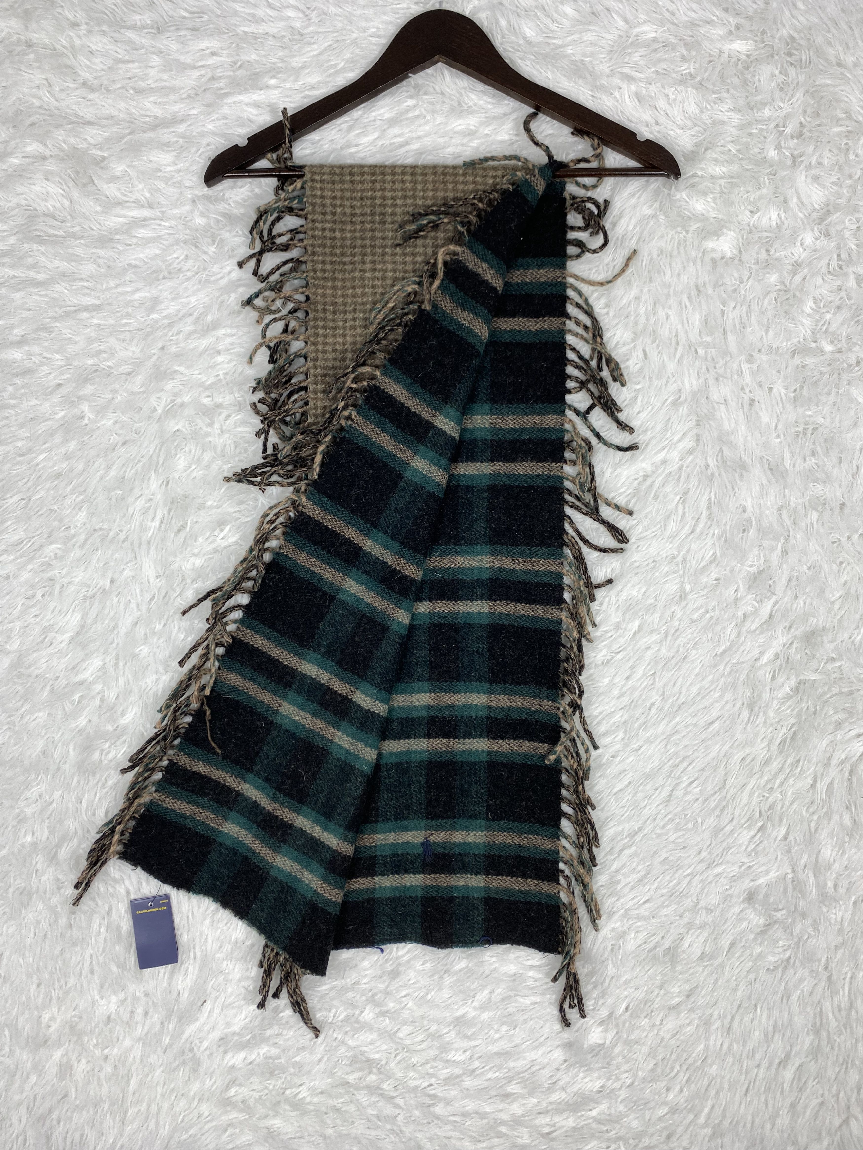 Polo Ralph Lauren Vintage Polo Ralph Lauren Scarf / Muffler Neckwear PM0030 Size ONE SIZE - 7 Thumbnail