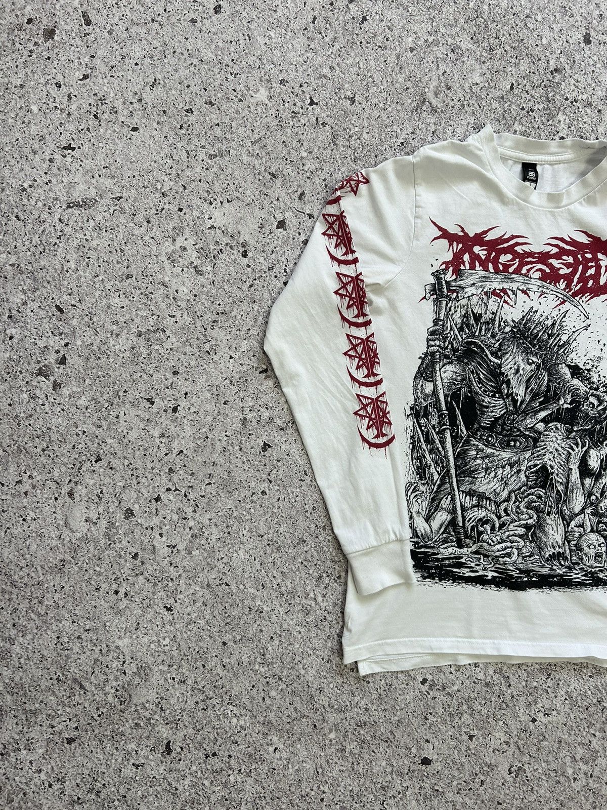 Band Tees Ingested Slam Metal Ist Krieg Rock Band Long Sleeve T-Shirt Size US S / EU 44-46 / 1 - 4 Thumbnail