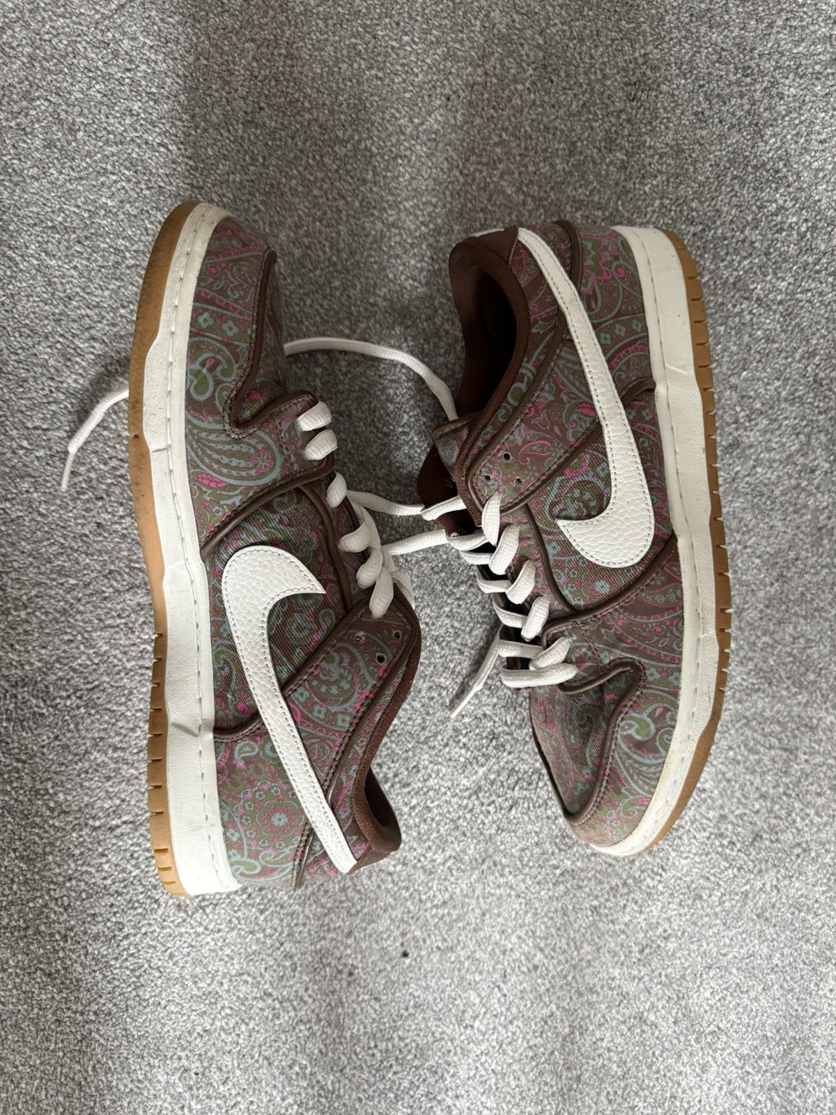 Nike Nike Dunk SB Paisley Brown Size US 10 / EU 43 - 1 Thumbnail