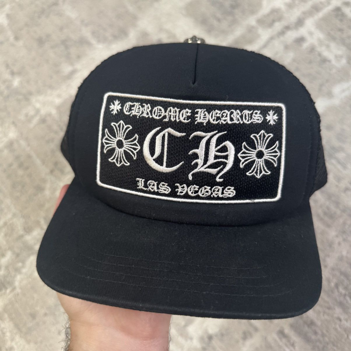Chrome Hearts Las vegas exclusive trucker hat Size ONE SIZE - 3 Thumbnail