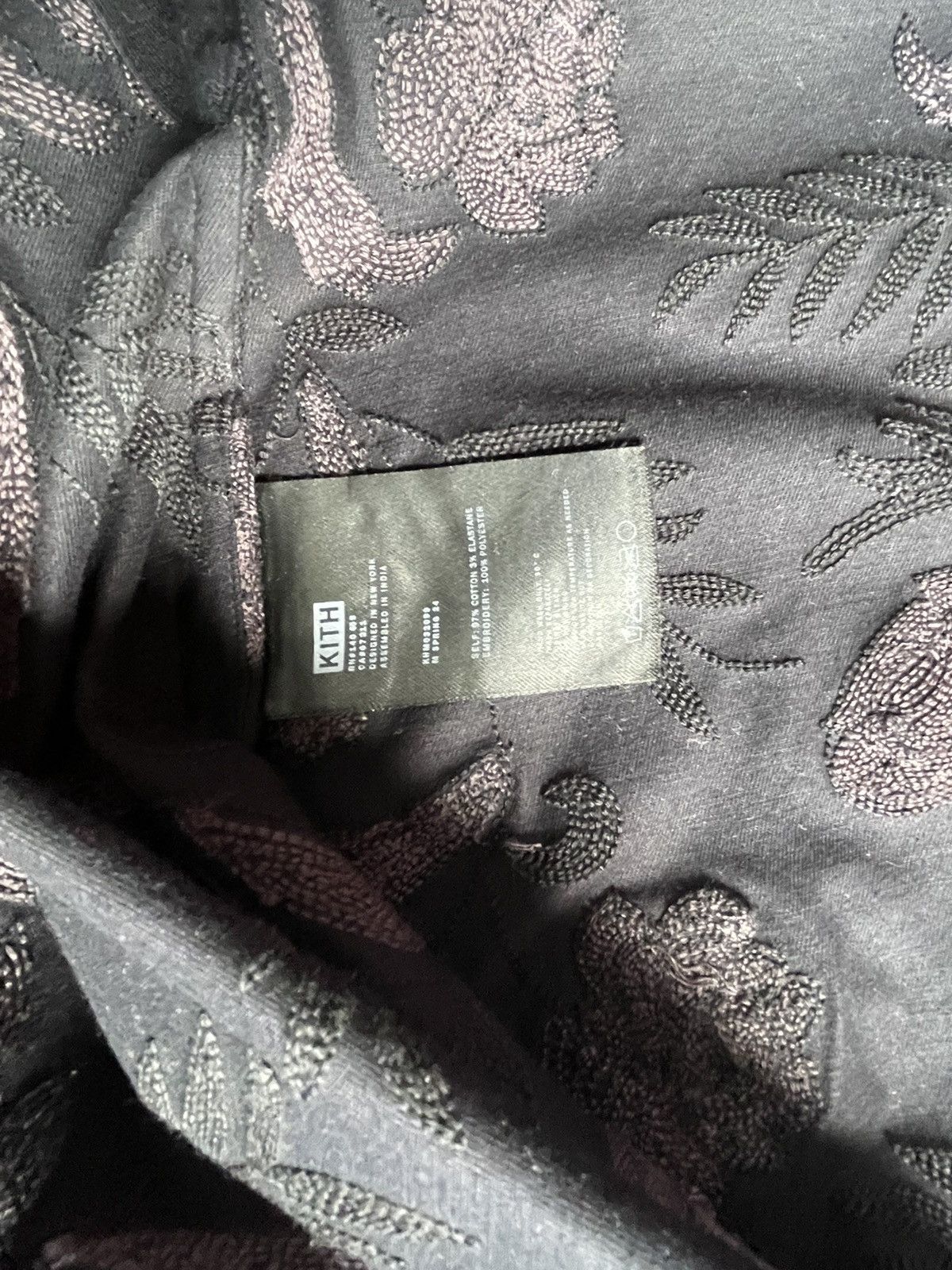 Kith Chain-Stitched Woodpoint Shirt - Black Size US M / EU 48-50 / 2 - 5 Thumbnail