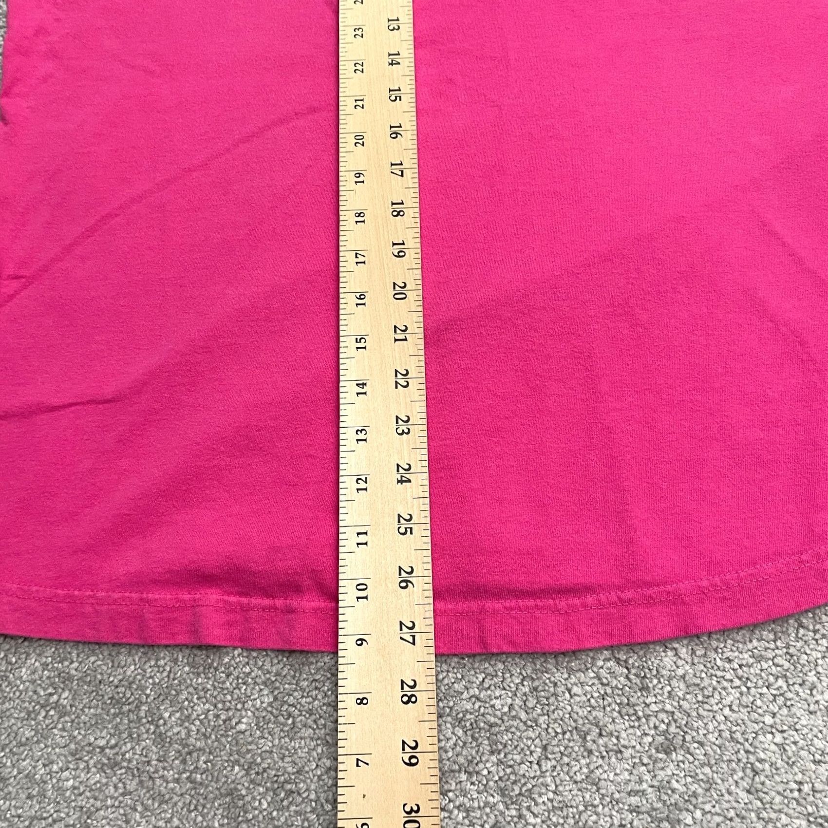 Essentials All American Comfort T-Shirt Womens 2X Pink Cotton Crew Neck Basic Tee Size XXL / US 16-18 / IT 52-54 - 7 Thumbnail