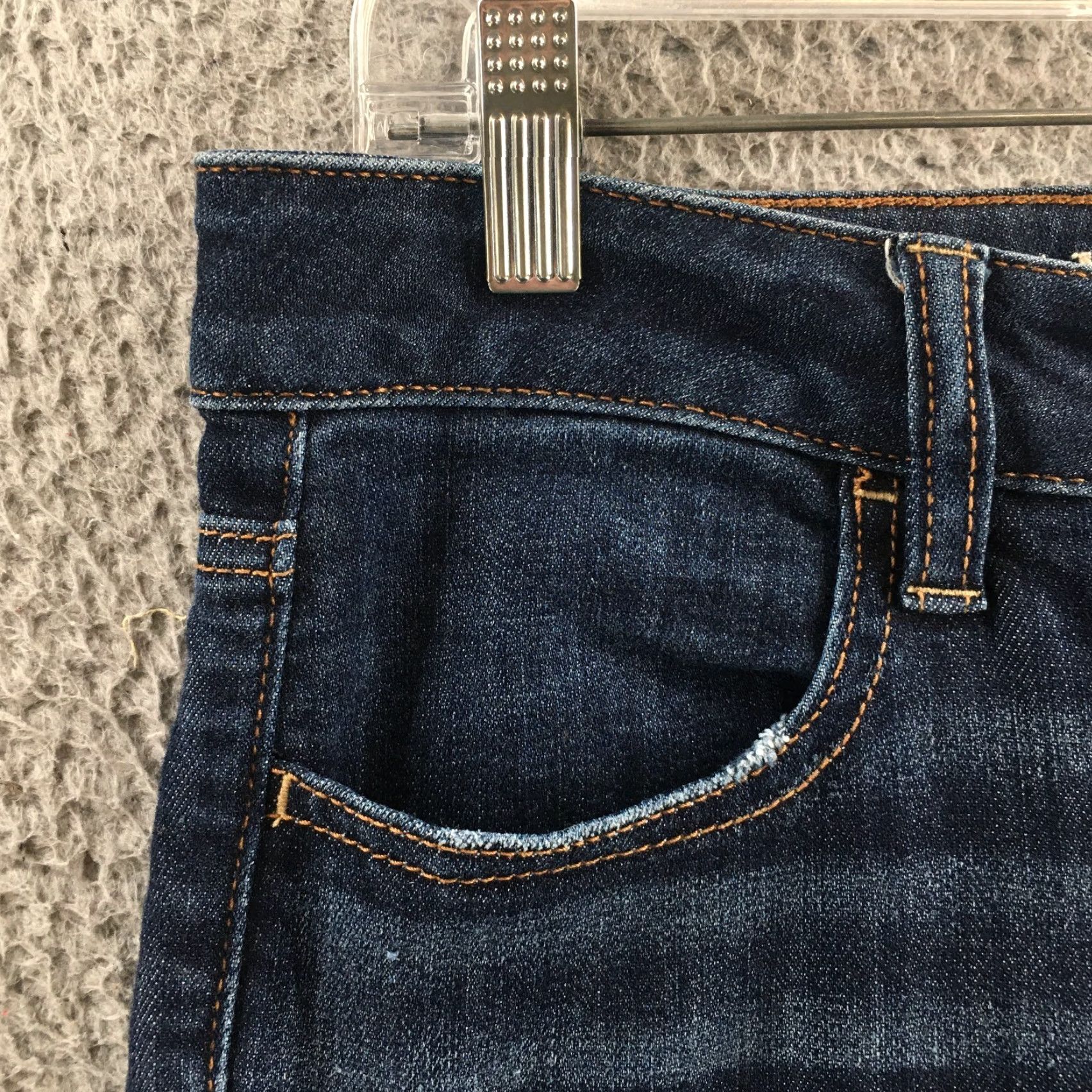 American Eagle Outfitters American Eagle Outfitters Jegging Jeans Womens 4 X-Long Denim Blue Dark Wash Jeans Womens XS-XL? Size 27" / US 4 / IT 40 - 3 Thumbnail