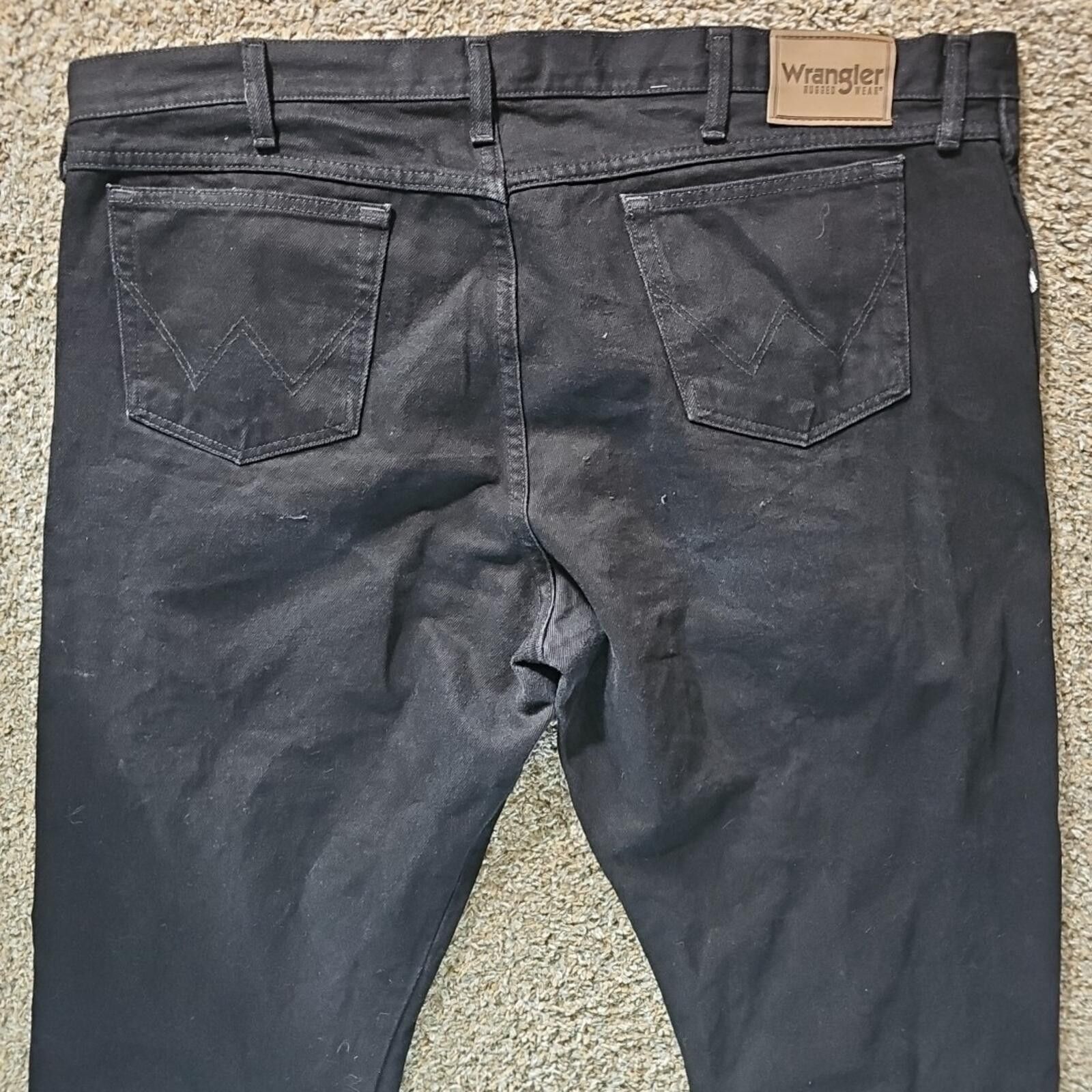 Wrangler Wrangler Rugged Wear Black Jeans 44x32 Size US 44 / EU 60 - 7 Thumbnail