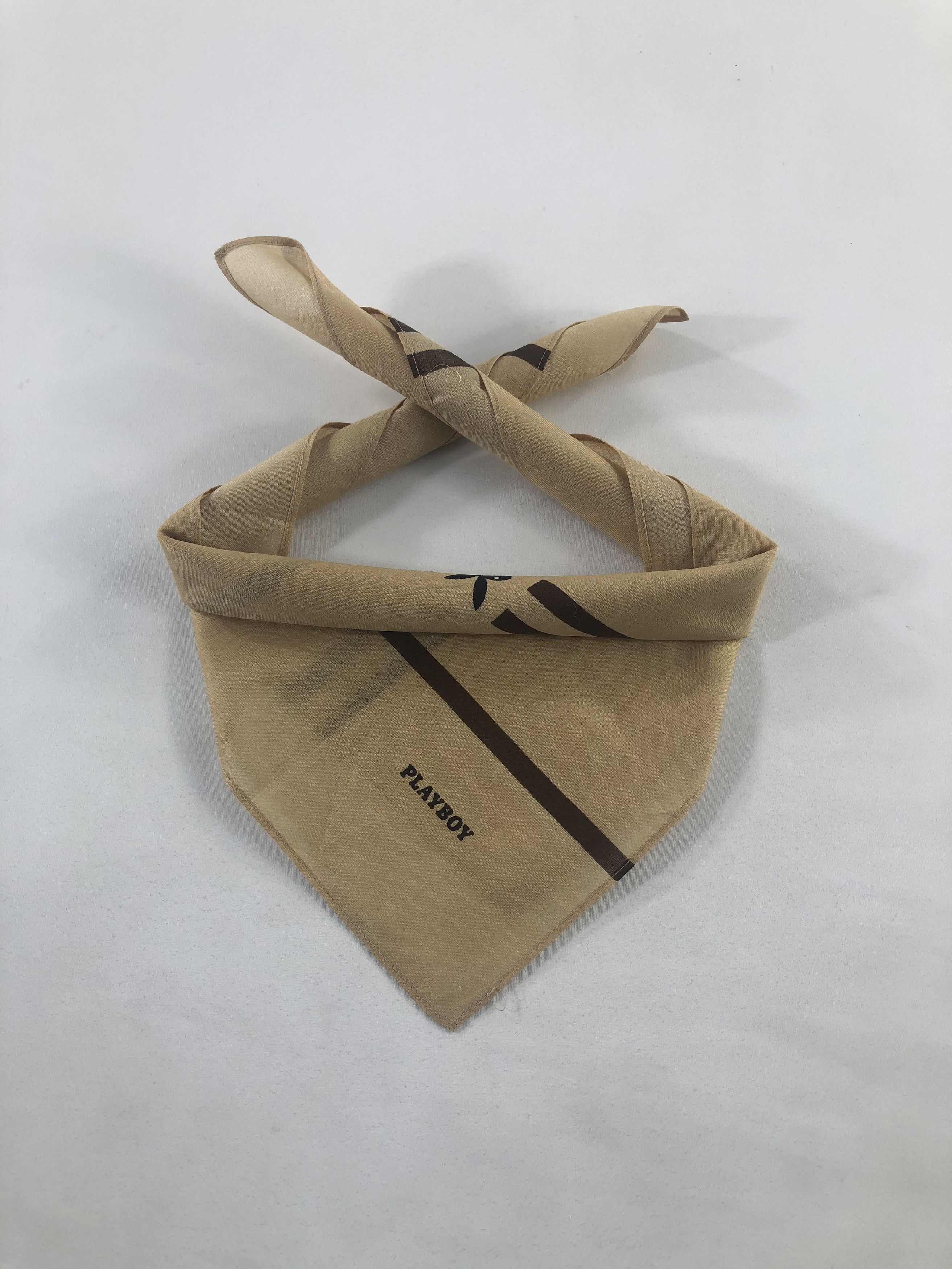 Playboy × Vintage Playboy Handkerchief / Bandana / Neckerchief Size ONE SIZE - 1 Thumbnail