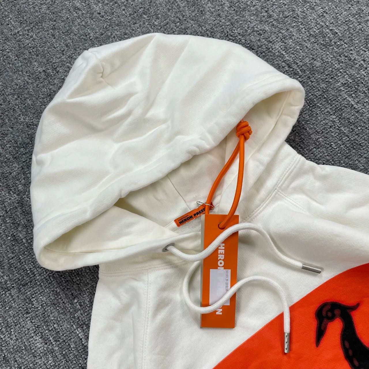 Heron Preston HERON PRESTON White Crane Print Hoodie Size US XS / EU 42 / 0 - 4 Thumbnail