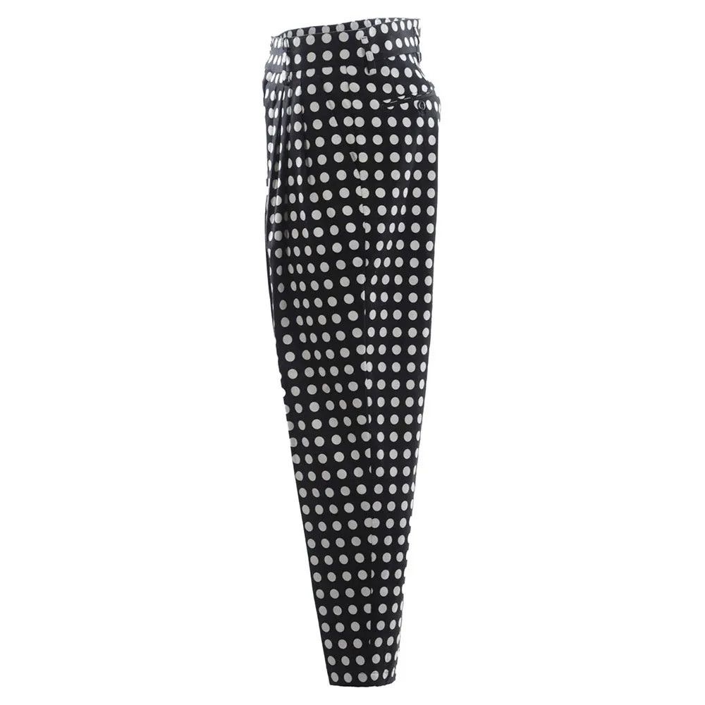 Dolce & Gabbana o1y0125 Casual Pant in Black/White Size US 28 / EU 44 - 3 Thumbnail
