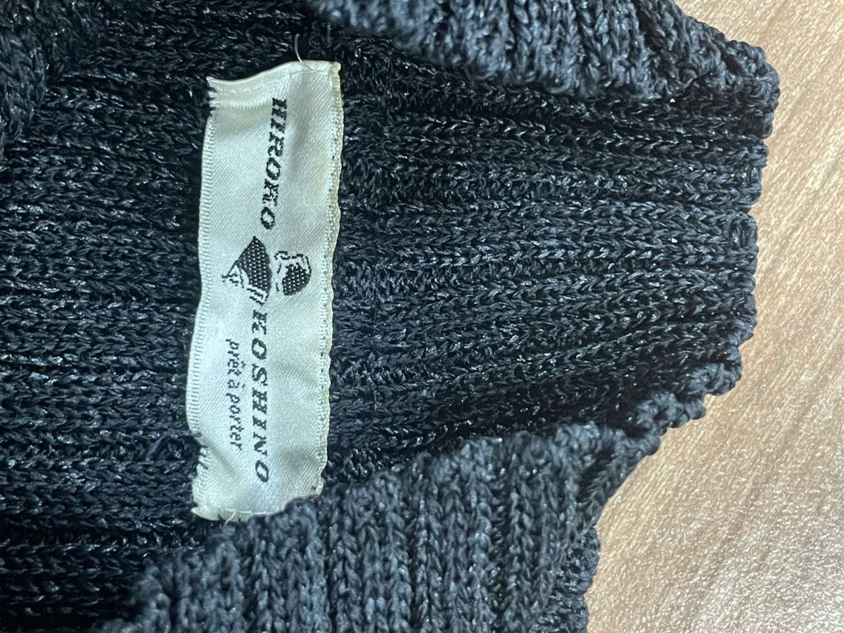 Hiroko Koshino Homme Hiroko Koshino Black Sweater Size ONE SIZE - 5 Thumbnail