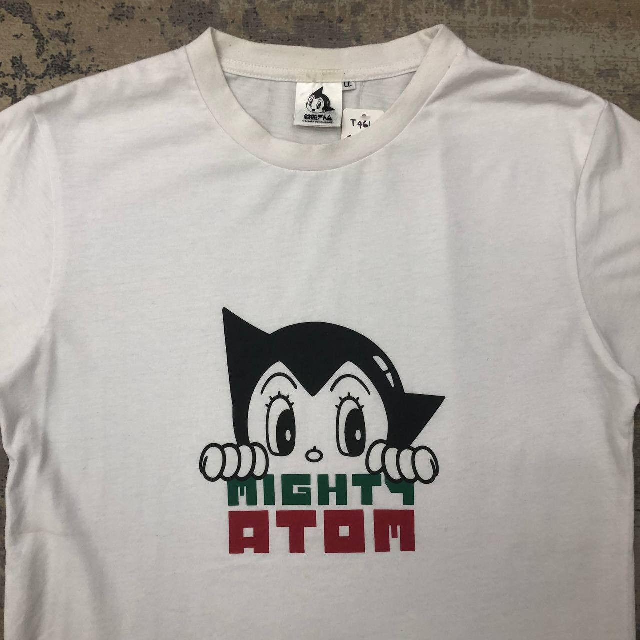 Japanese Brand T461 90s TEZUKA X MIGHT ATOM ASTRO BOY TEE Size US XL / EU 56 / 4 - 4 Thumbnail