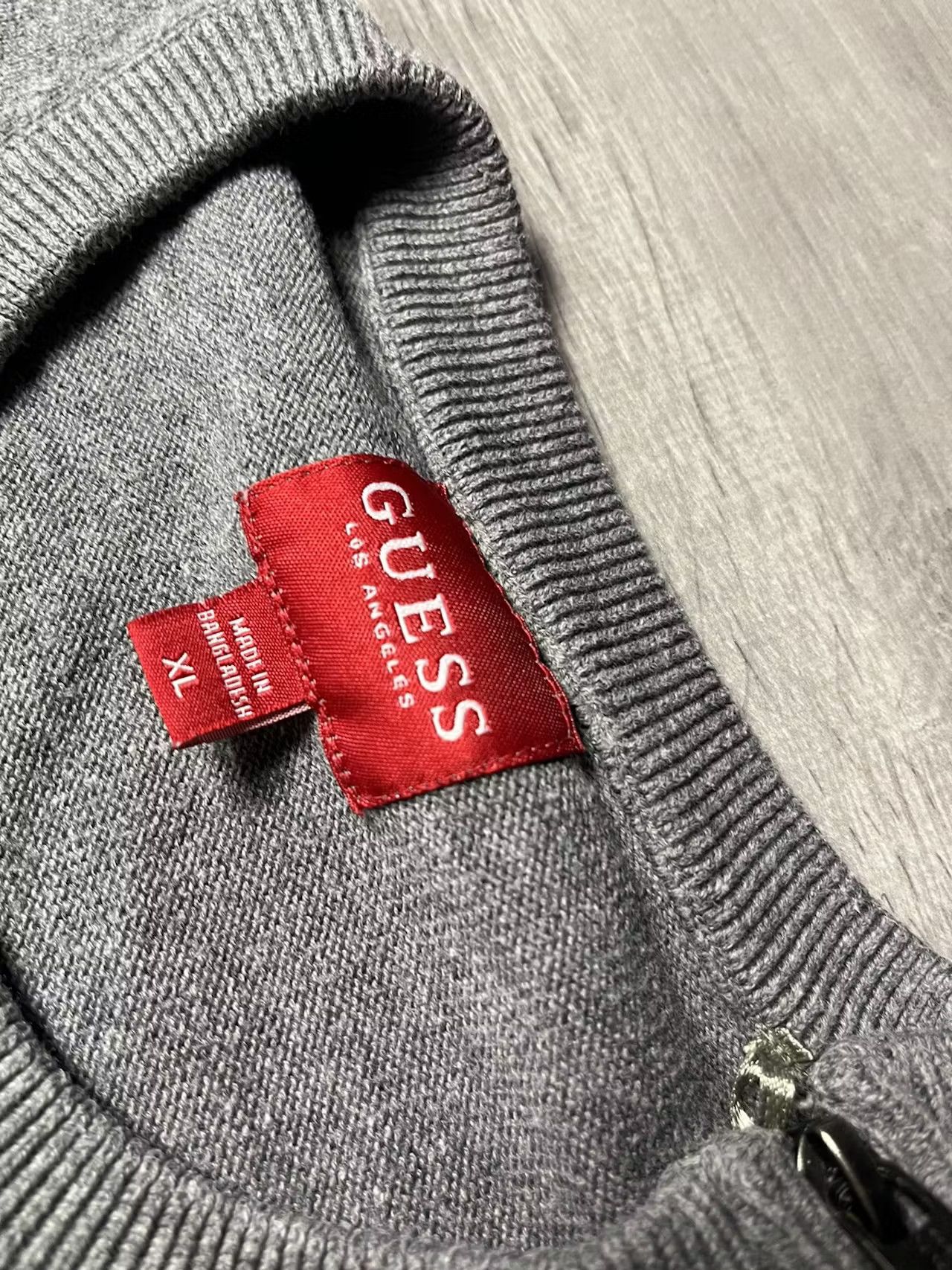 Guess Guess sweater zip classic jumper size XLarge Size US XL / EU 56 / 4 - 2 Thumbnail