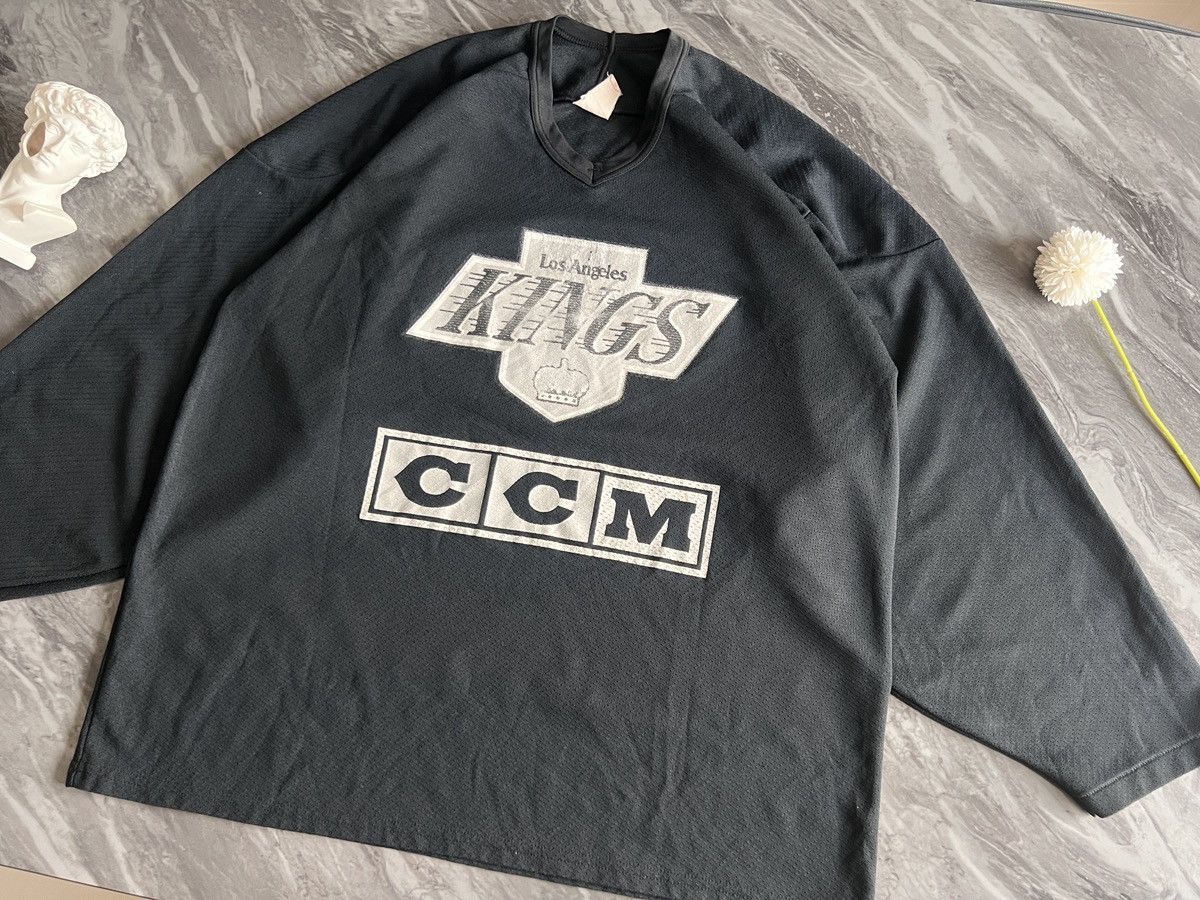 NHL NHA : Lost Angeles Kings CCM Jersey Vintage Shirt Size US L / EU 52-54 / 3 - 1 Thumbnail