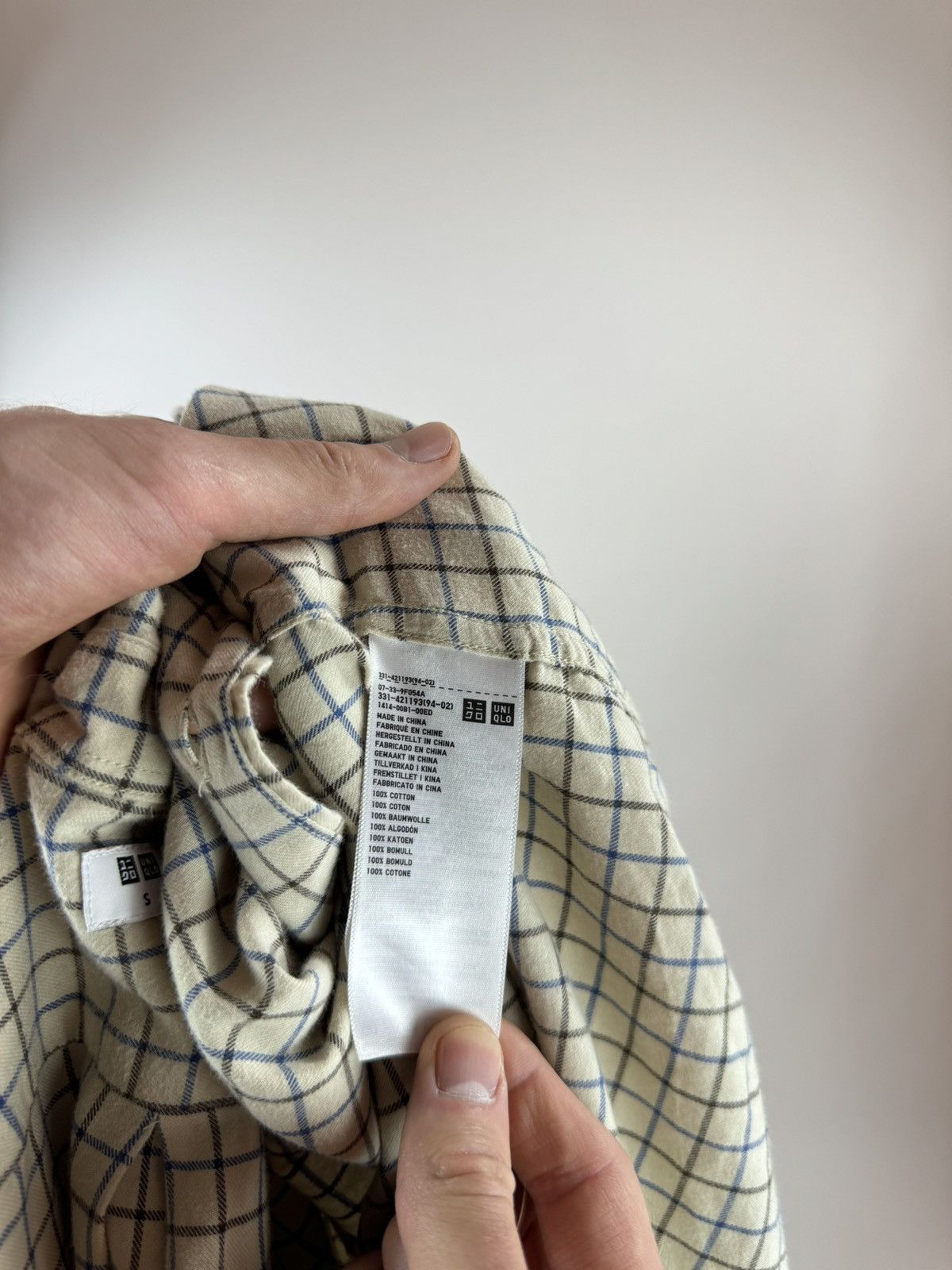 Japanese Brand × Uniqlo Uniqlo Shirt plaid Flannel Button Up Long Sleeve size Small Size US S / EU 44-46 / 1 - 8 Thumbnail