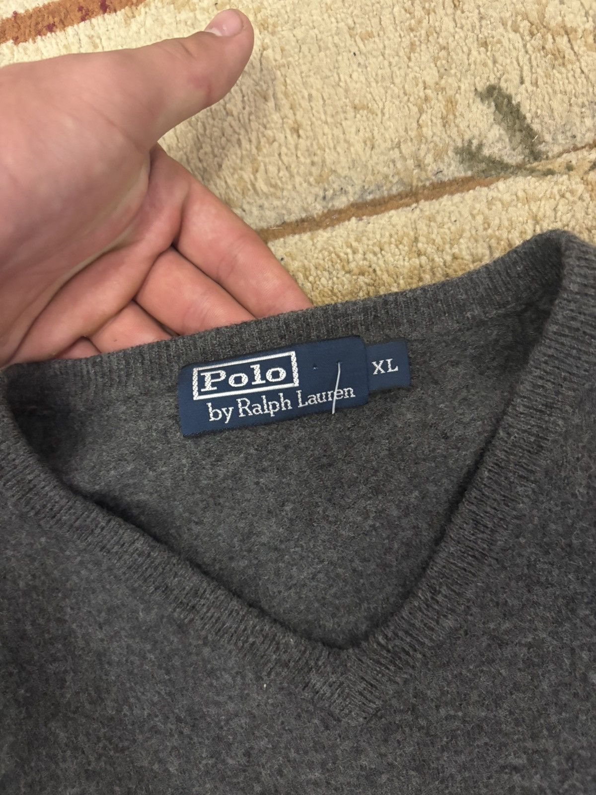 Polo Ralph Lauren Polo Ralph Lauren Sweater Wool Knit Long Sleeve 100% Size US XL / EU 56 / 4 - 8 Thumbnail
