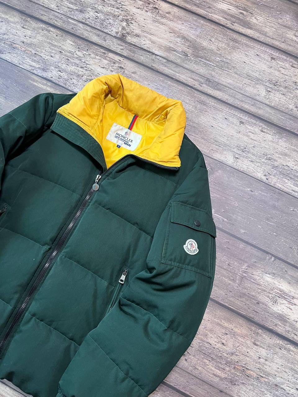 Comme des Garcons FW04 Junya Watanabe MAN x Moncler Puffer Jacket - Forest Size US S / EU 44-46 / 1 - 4 Thumbnail
