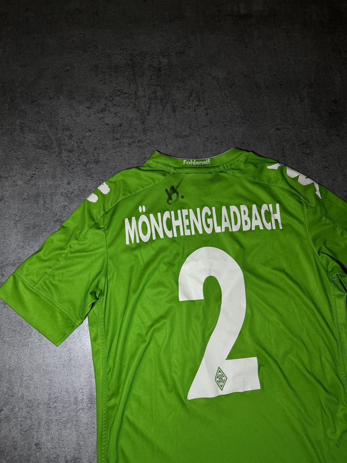 Kappa × Vintage Kappa Borussia Möchengladbach football jersey autograph rare Size US S / EU 44-46 / 1 - 3 Thumbnail