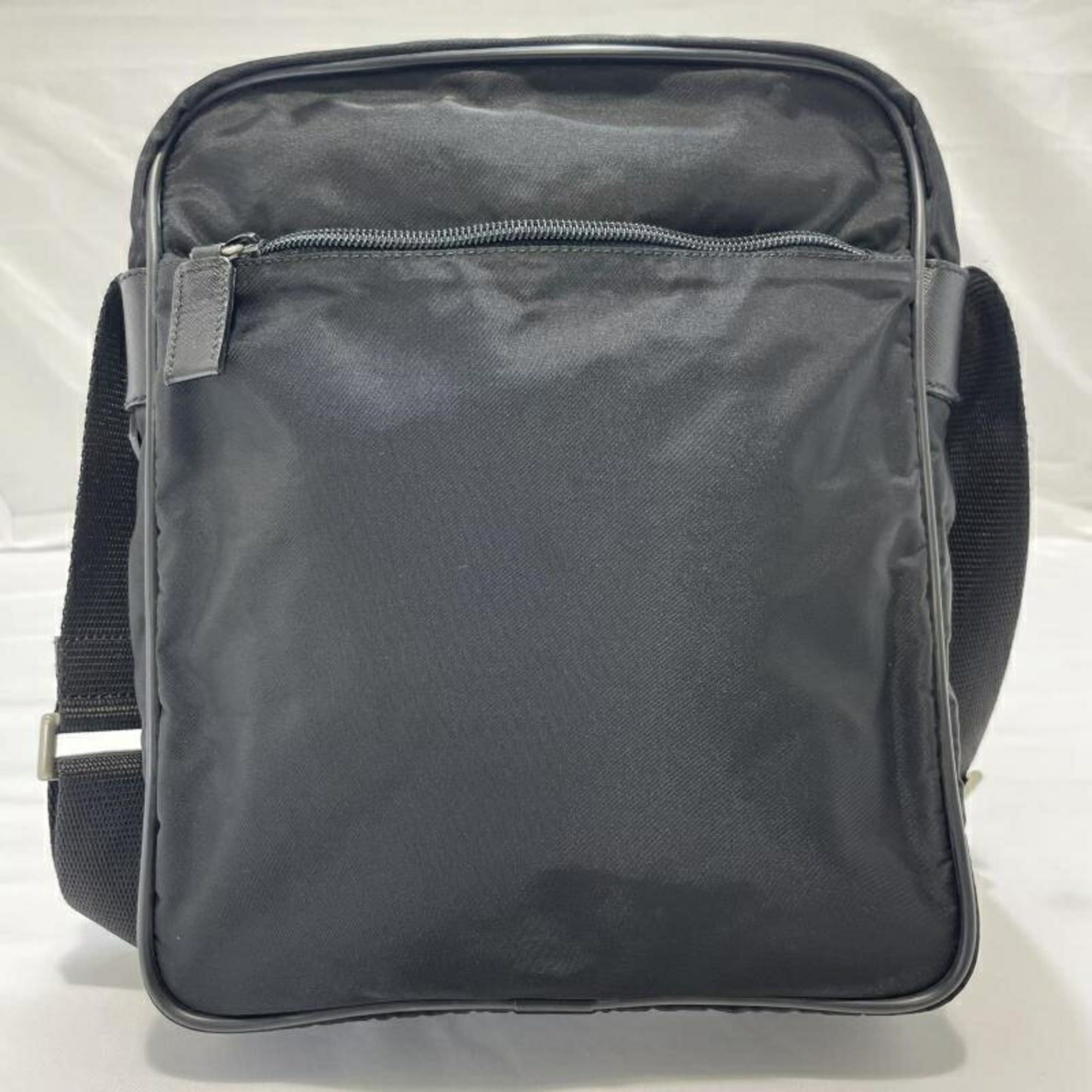Prada PRADA Side Nylon Shoulder Bag, Black, Triangle Tag, Prada Size ONE SIZE - 1 Thumbnail
