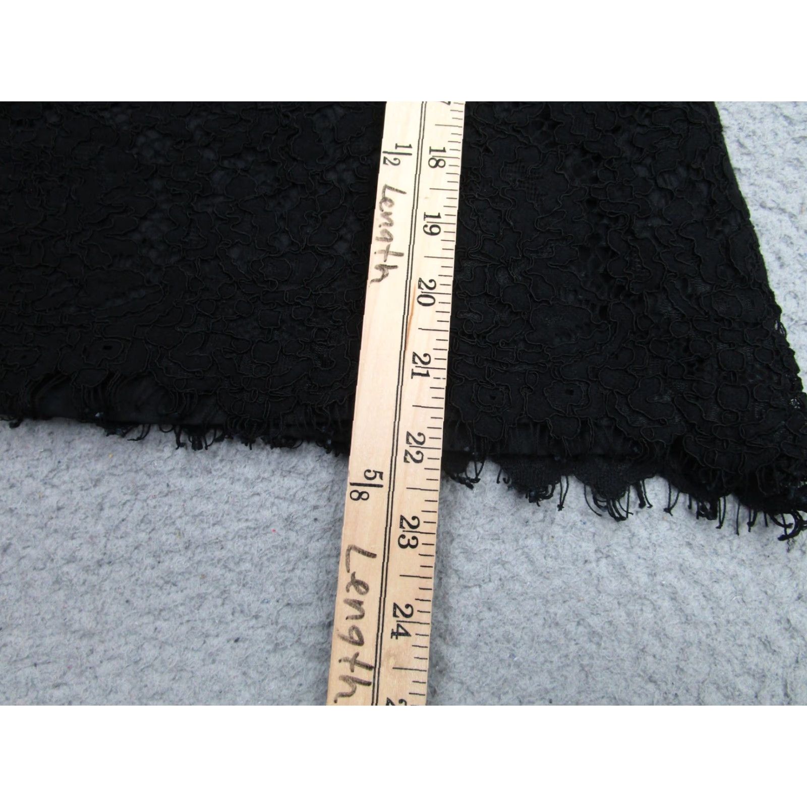 J.Crew J.Crew Blouse Womens Small Black Floral Lace Sleeveless Ruffle High Neck Lined Size S / US 4 / IT 40 - 7 Thumbnail