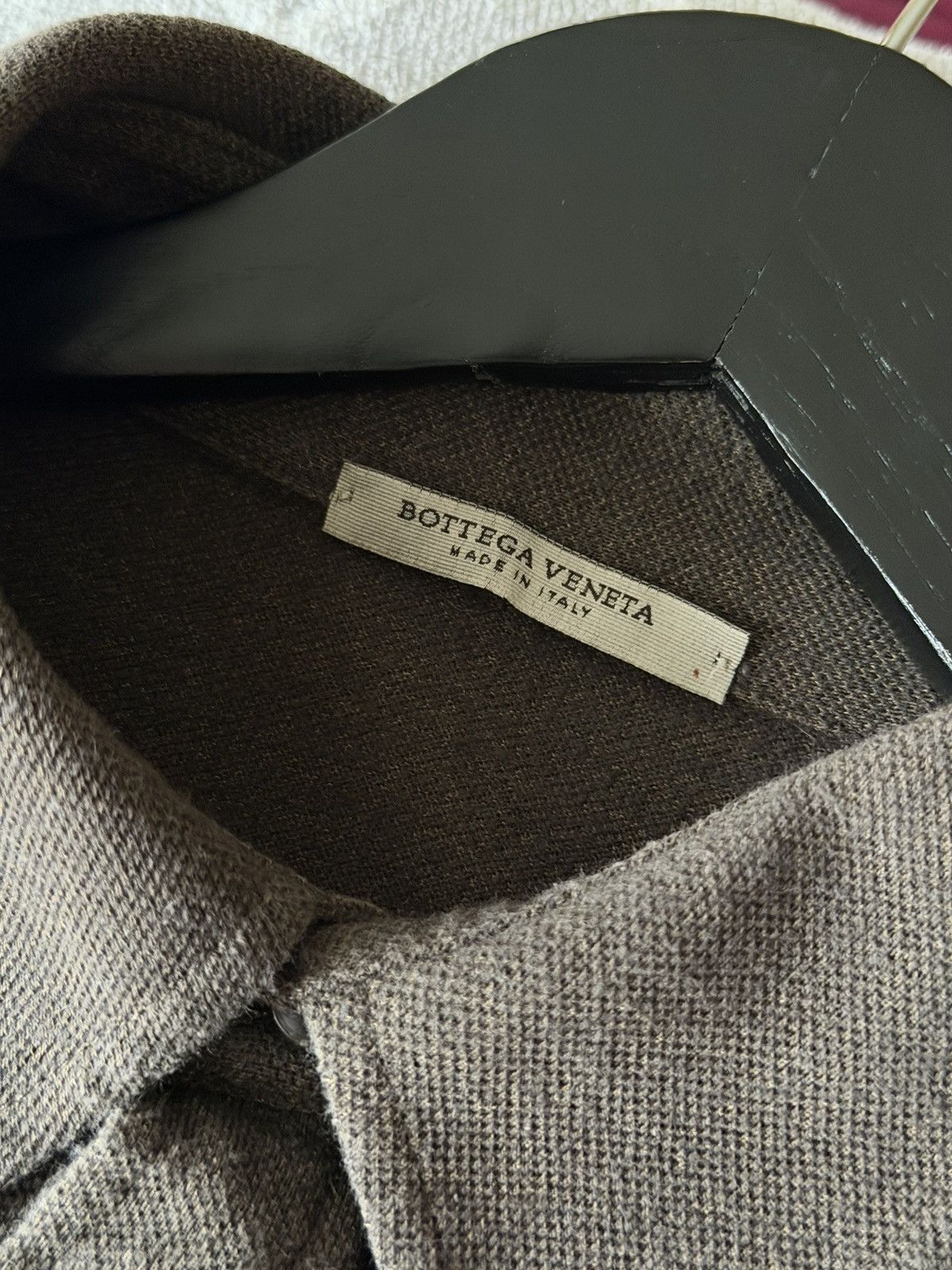 Bottega Veneta BOTTEGA VENETA Butterfly Logo Polo Shirt Cotton Sweater long Size US M / EU 48-50 / 2 - 12 Thumbnail