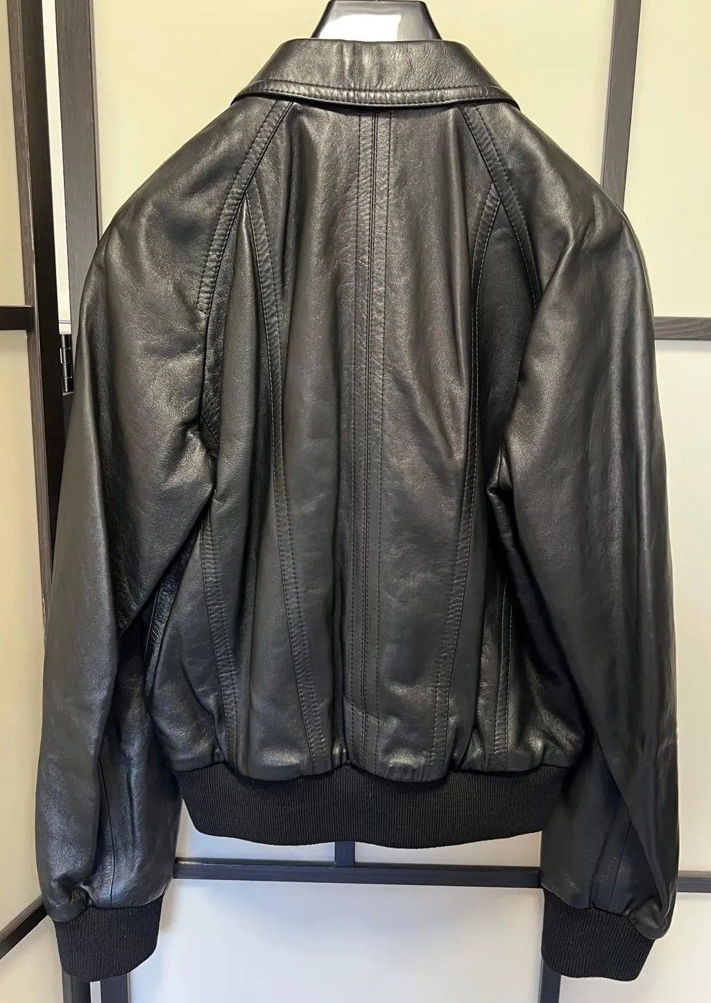 Celine Celine Hedi Leather Jacket S52 Size US L / EU 52-54 / 3 - 2 Thumbnail
