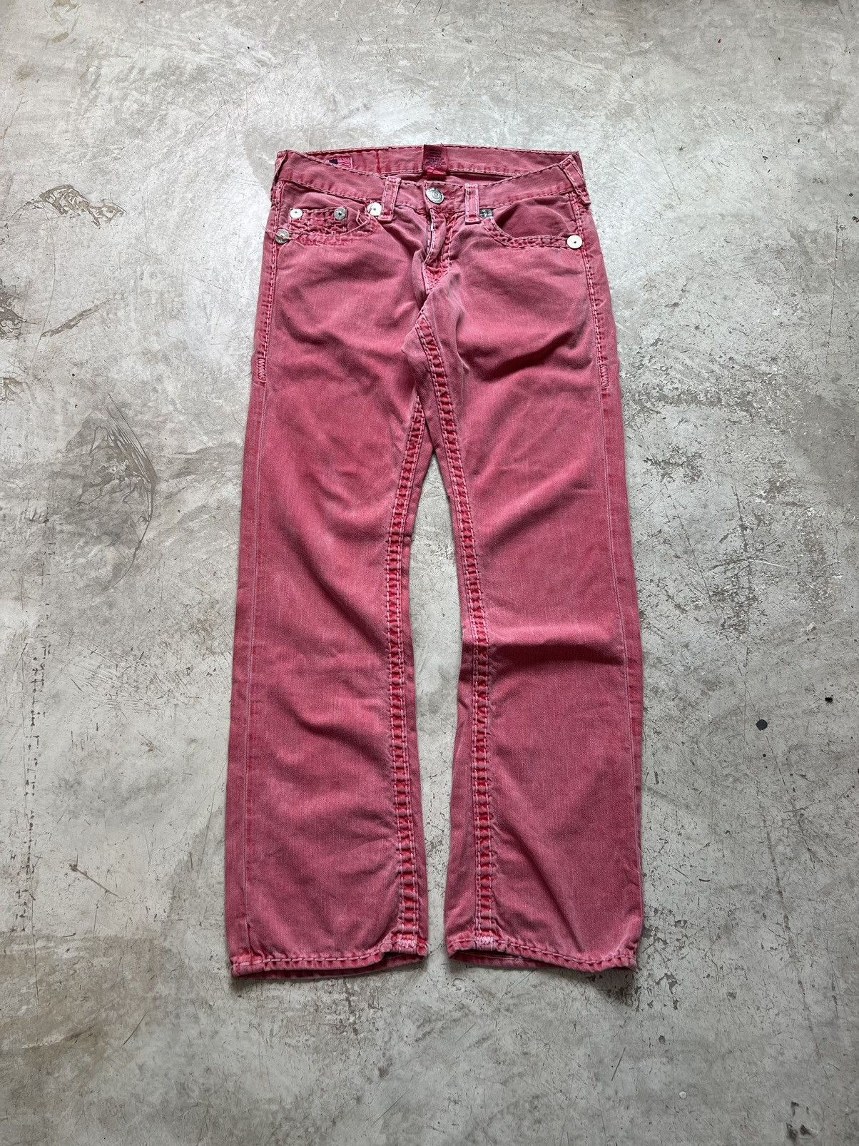 True Religion VINTAGE TRUE RELIGION BOBBY SUPER T JEANS Size US 34 / EU 50 - 1 Thumbnail