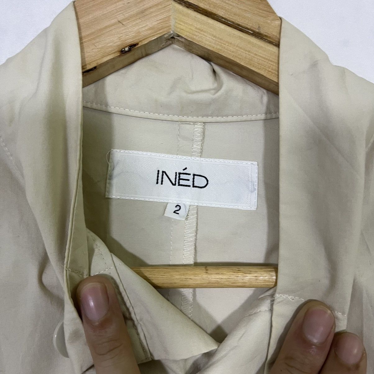 Yohji Yamamoto VINTAGE INED BY YOHJI YAMAMOTO CASUAL JACKET Size S / US 4 / IT 40 - 4 Thumbnail